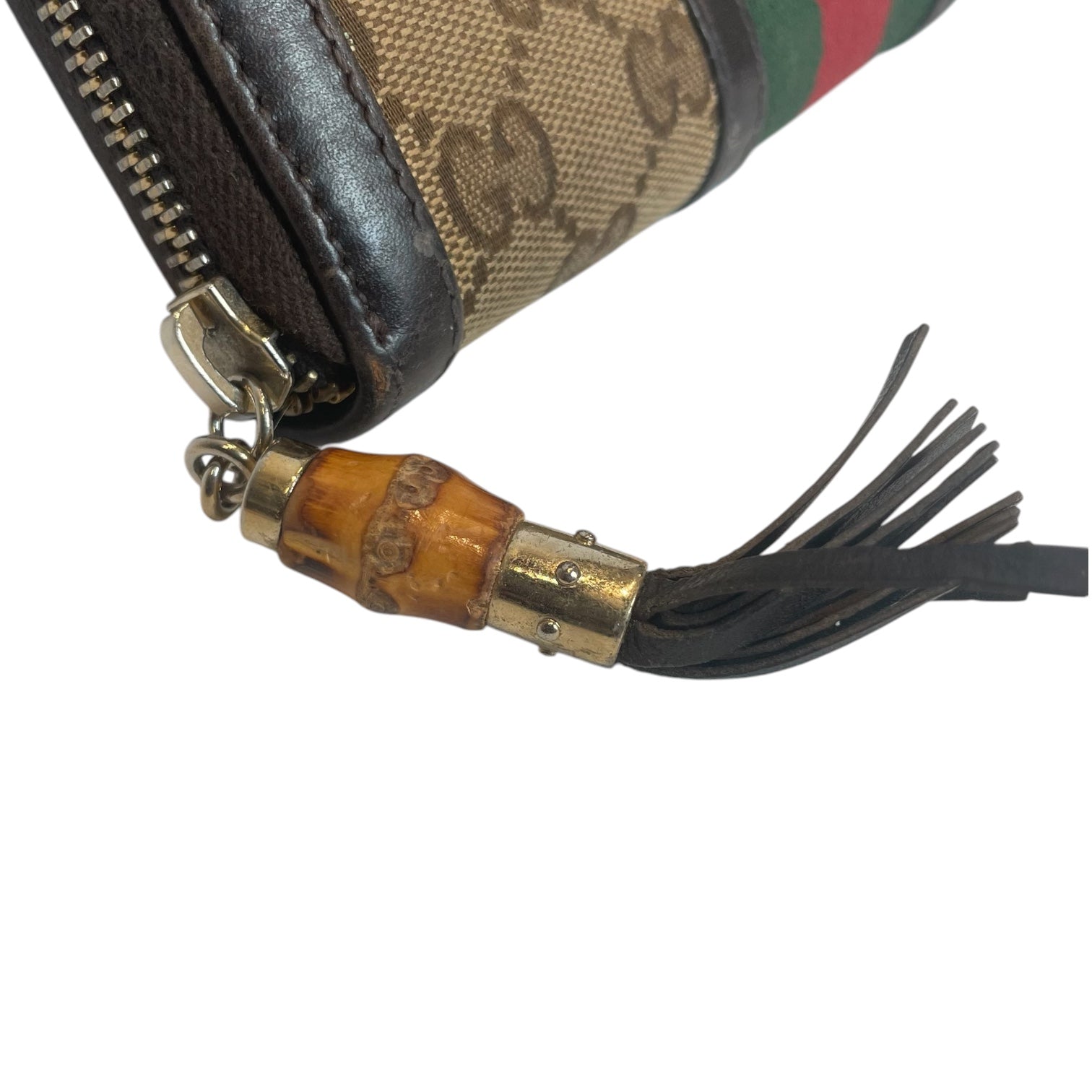 GUCCI/Wallet/Monogram/CML/rania GG cancas zip around view 3