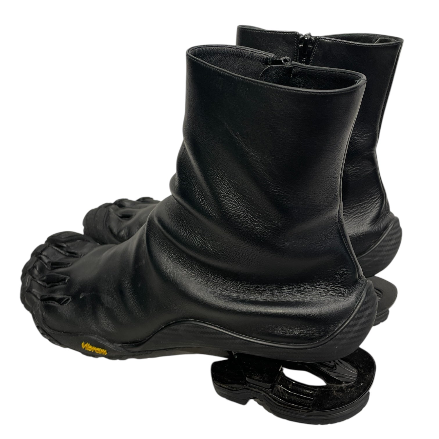 BALENCIAGA/Boots/EU 44/Leather/BLK/LEATHER 5 TOE XPANDER view 3