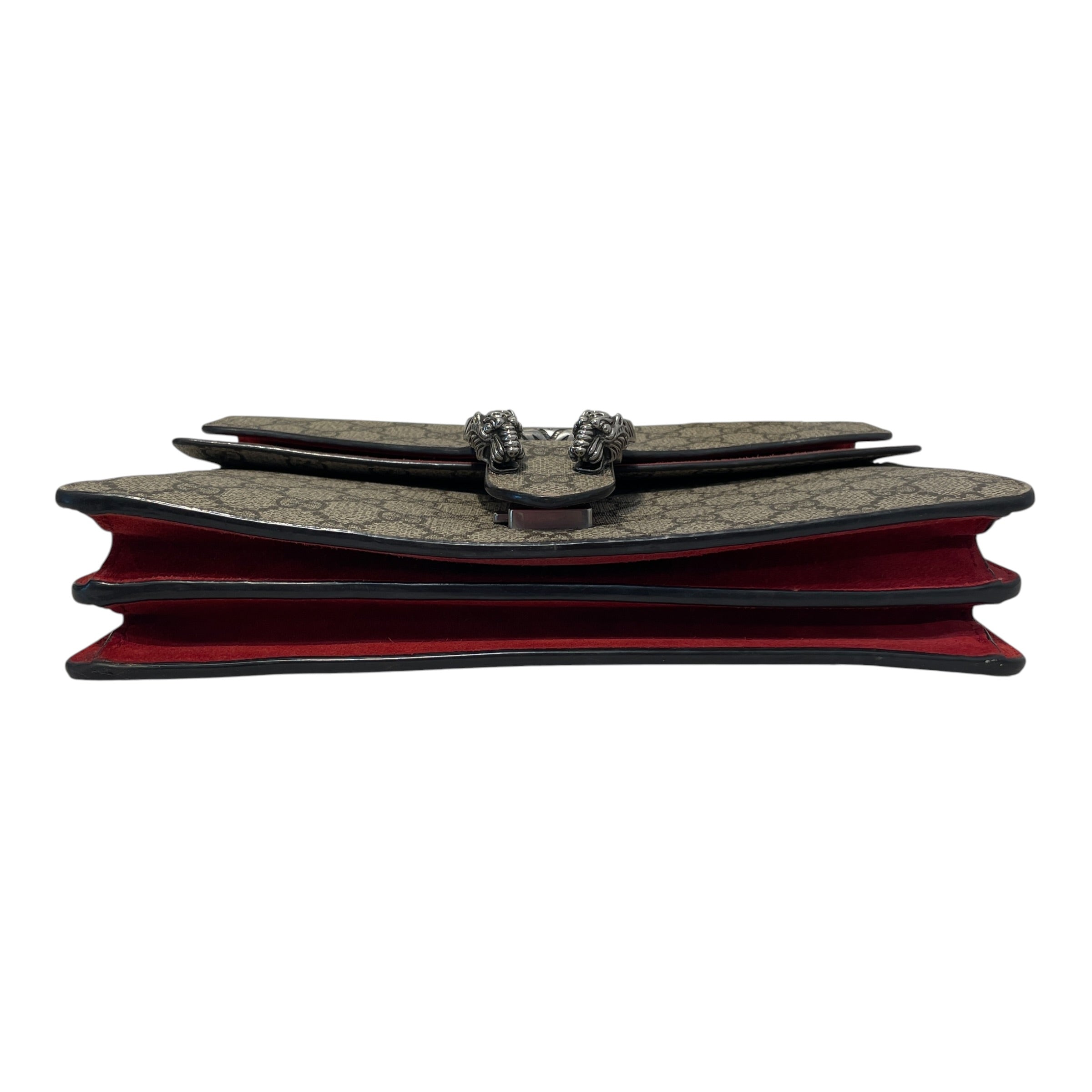 GUCCI/Cross Body Bag/Monogram/Leather/RED/Monogram Dionysus Shoudler Bag view 5