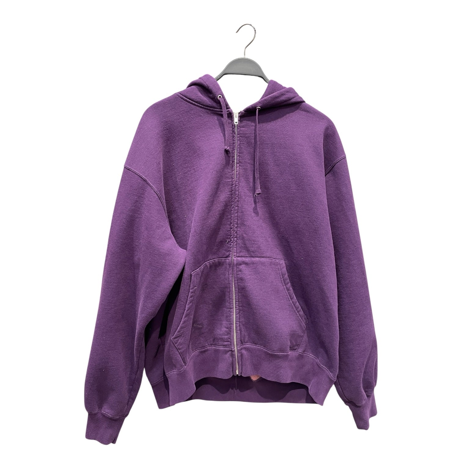 Supreme/Hoodie/L/Cotton/PPL/Cut Out Purple Zip Up Hoodie view 1