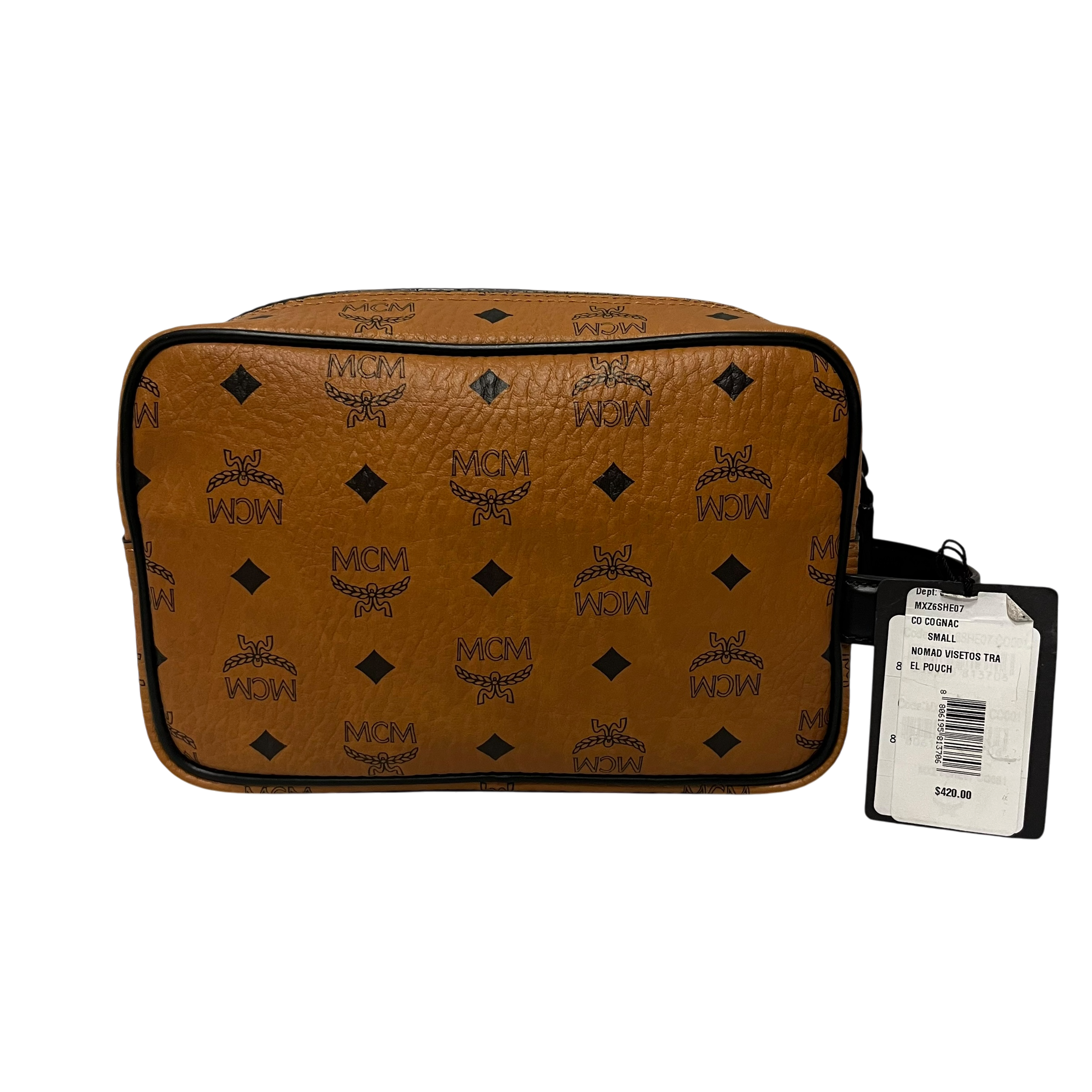 MCM/Cross Body Bag/Monogram/Leather/CML/Nomad Visetos Pouch view 2