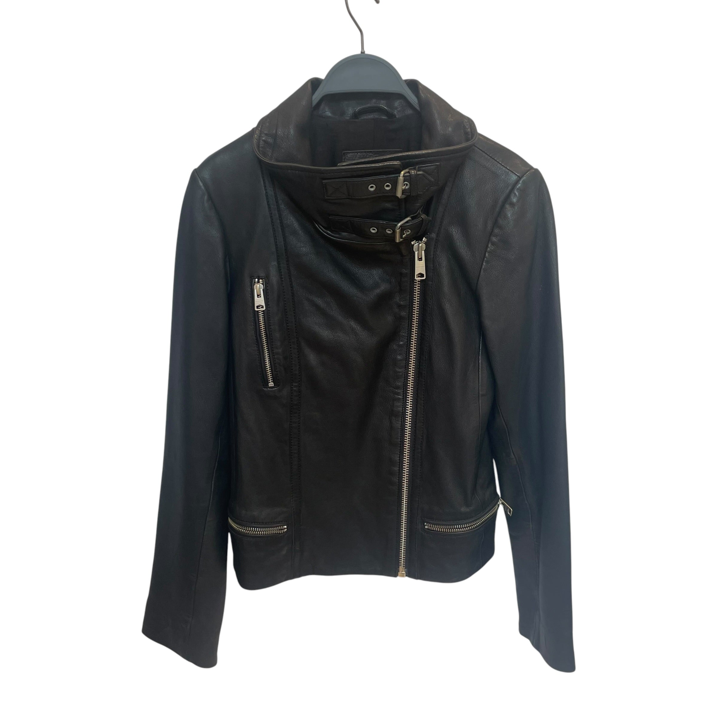 ALLSAINTS/Leather Jkt/6/Leather/BLK/ view 1