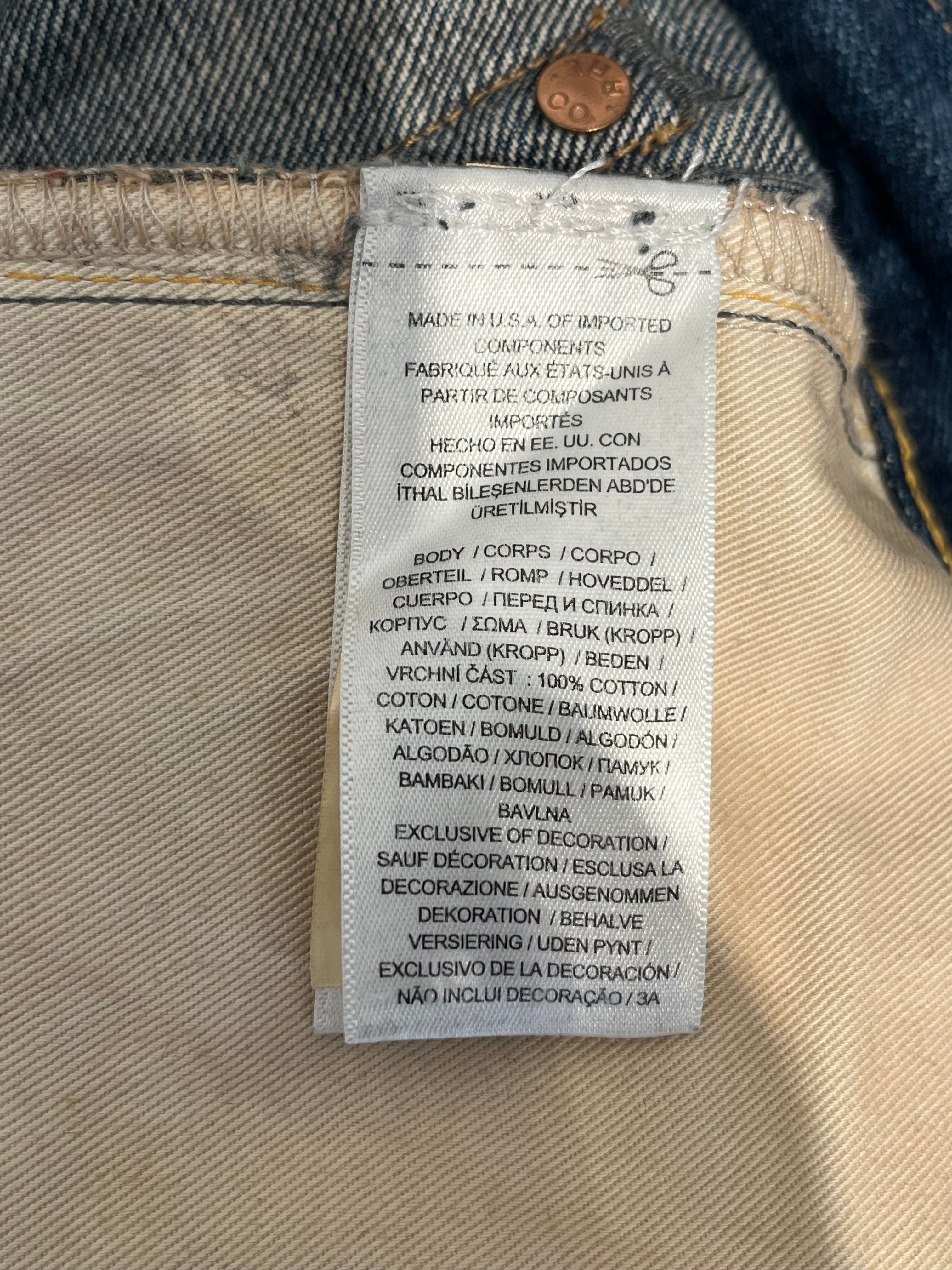RRL/Pants/29/Cotton/BLU/selevdge view 5
