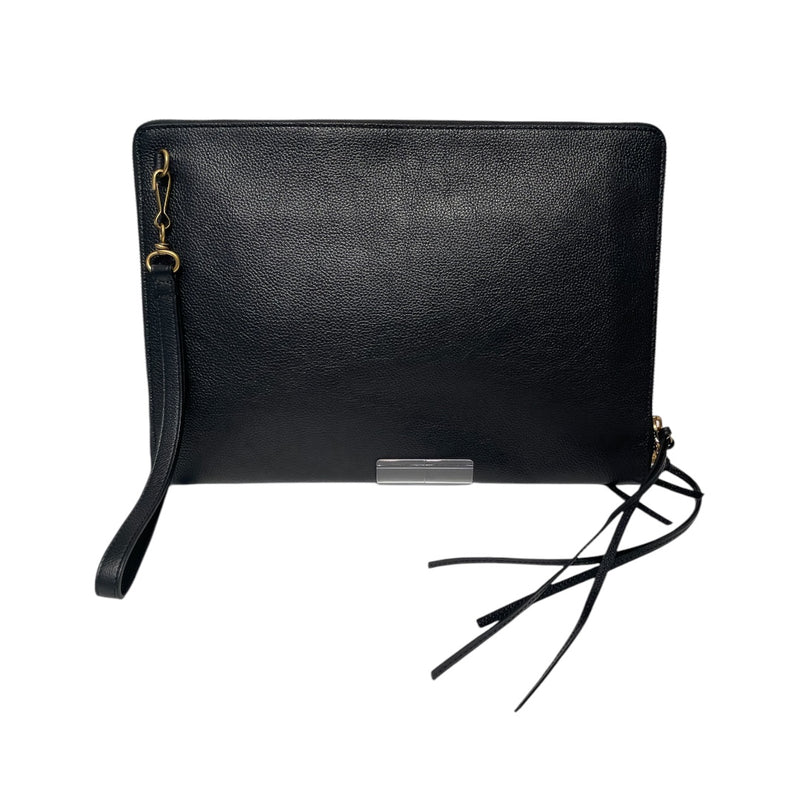 BALENCIAGA/Bag/OS/Leather/BLK/City Clutch Bag