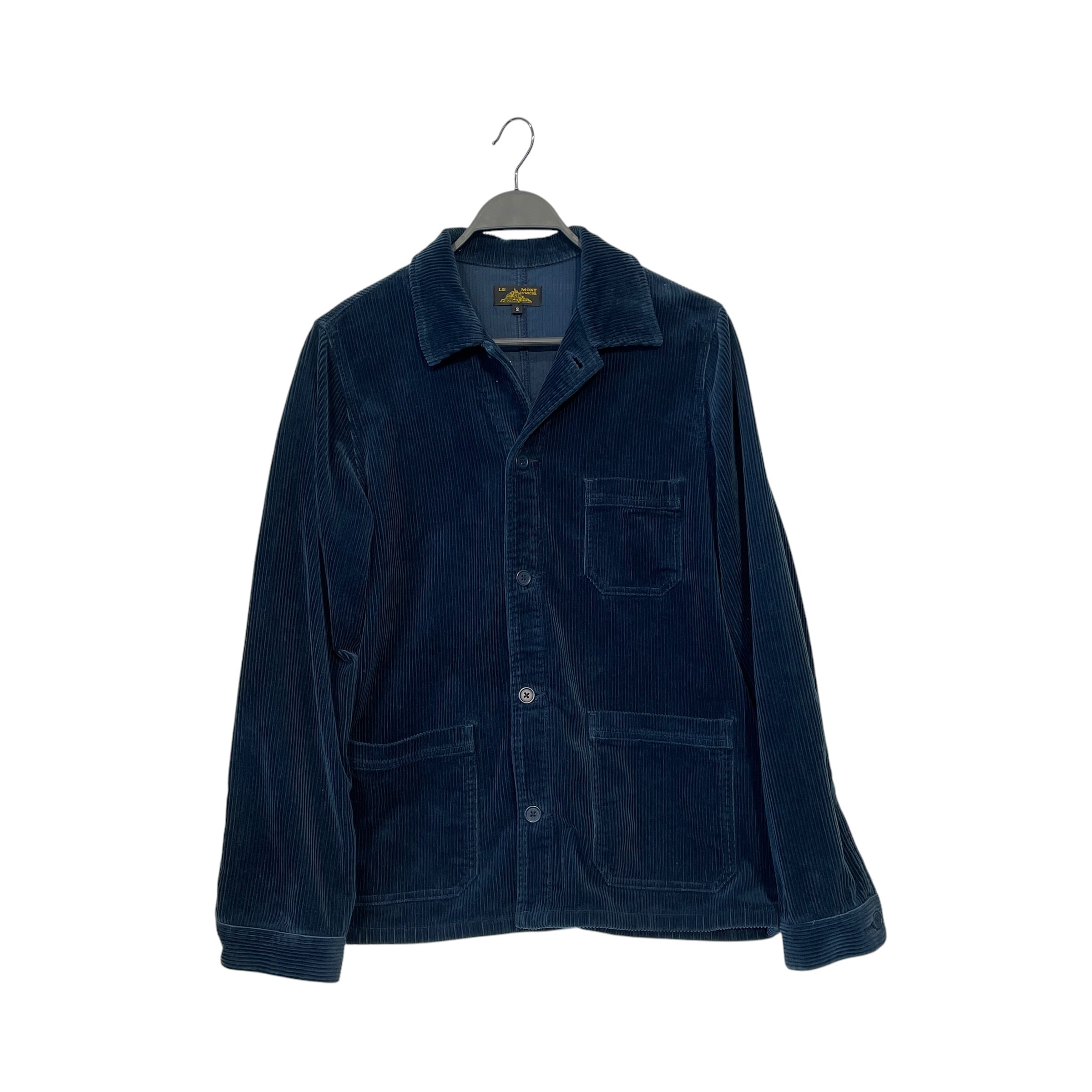 Le Mont Saint Michel/Blouson/S/Corduroy/BLU/CHORE JACKET view 1