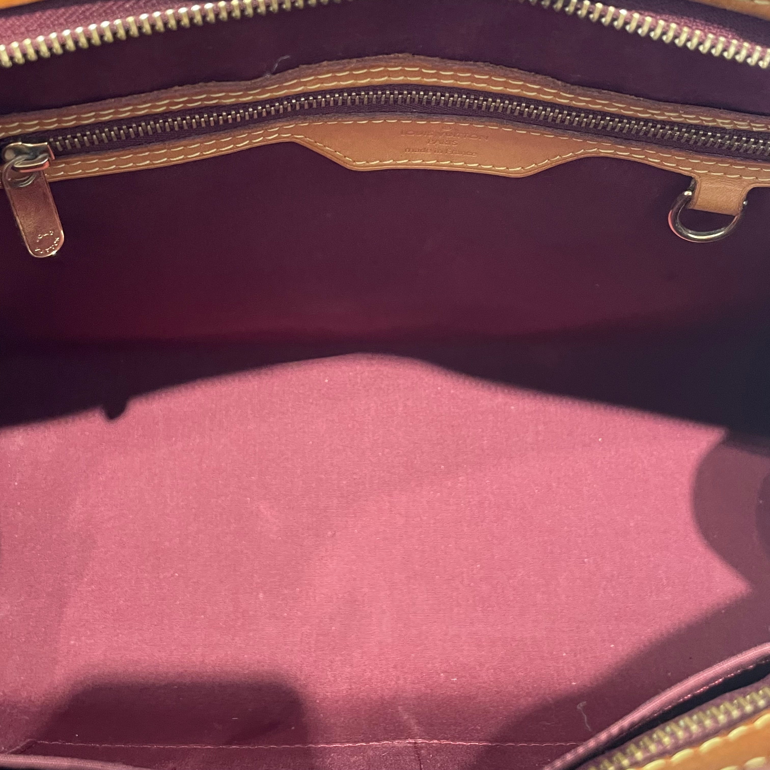 LOUIS VUITTON/Hand Bag/Monogram/Leather/BRD/Vernis Brea MM view 4