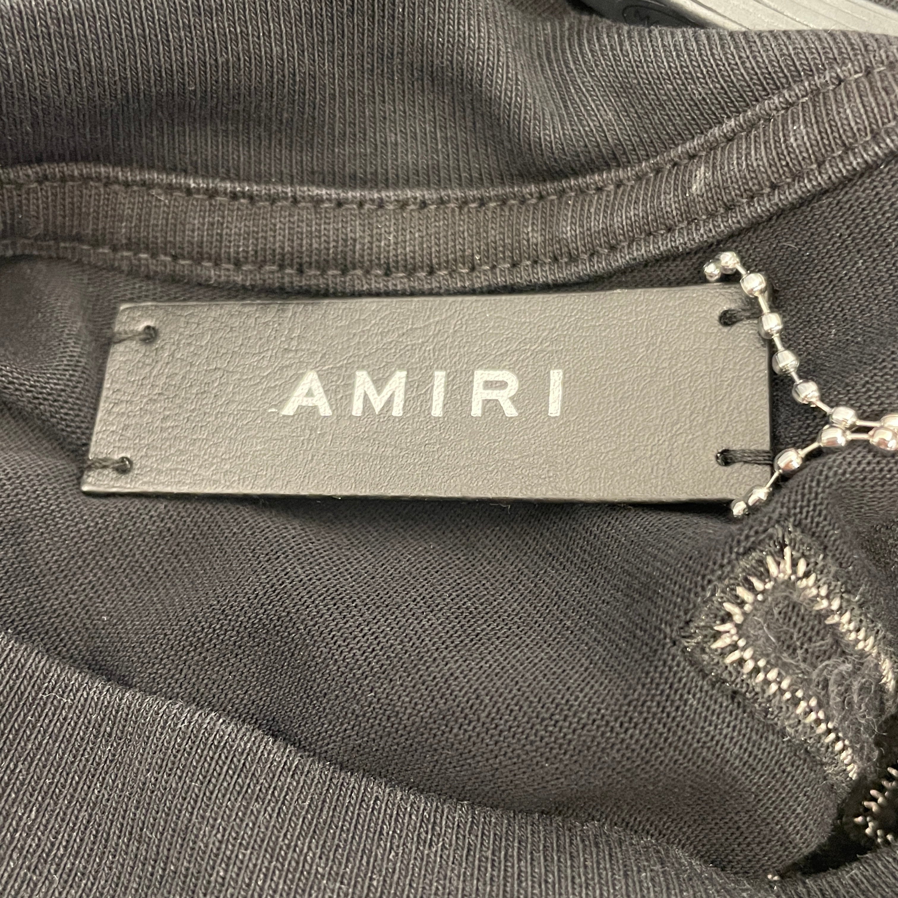 AMIRI/T-Shirt/L/Cotton/BLK/NWT PATCH LOGO view 3