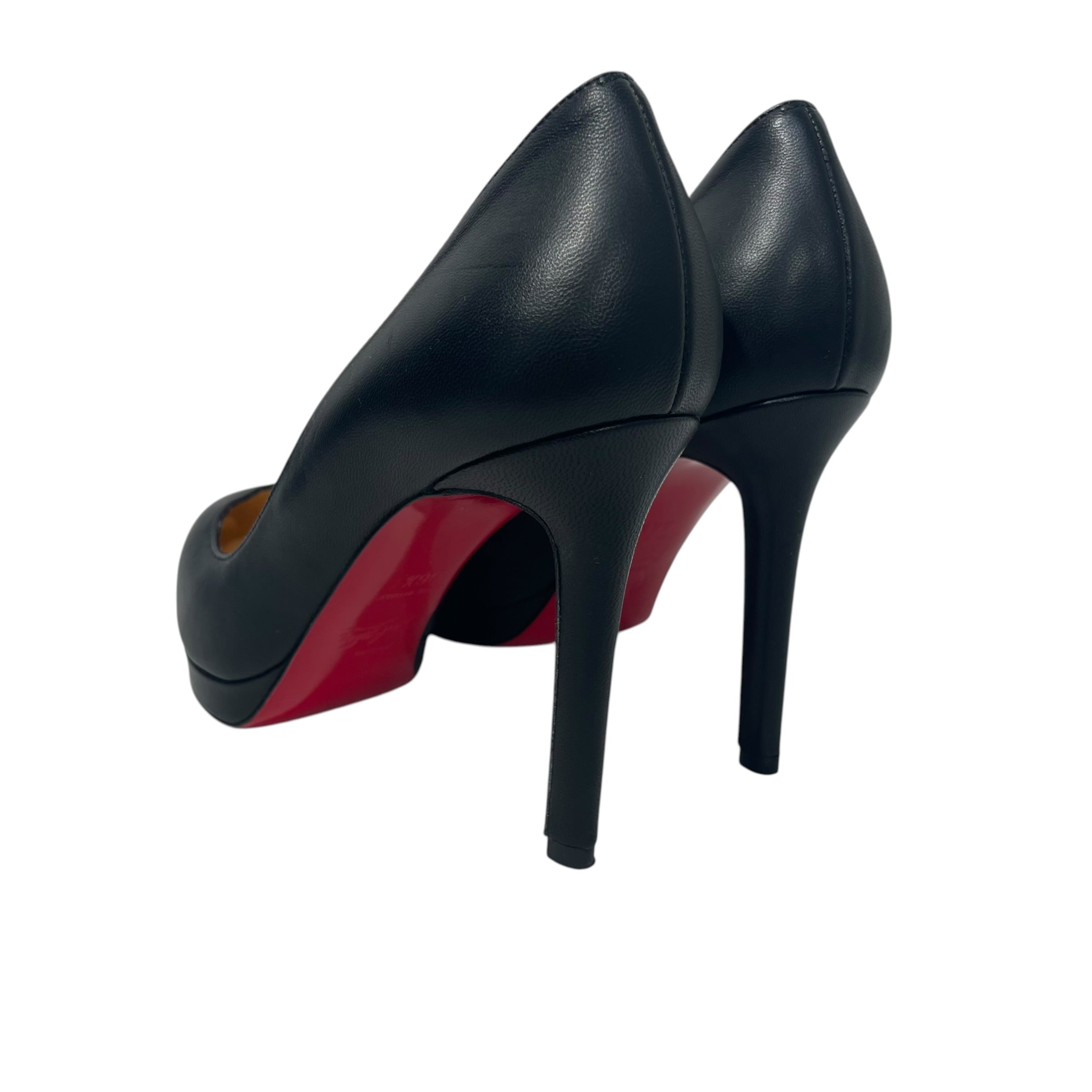 Christian Louboutin/Heels/EU 36.5/Leather/BLK/ view 2