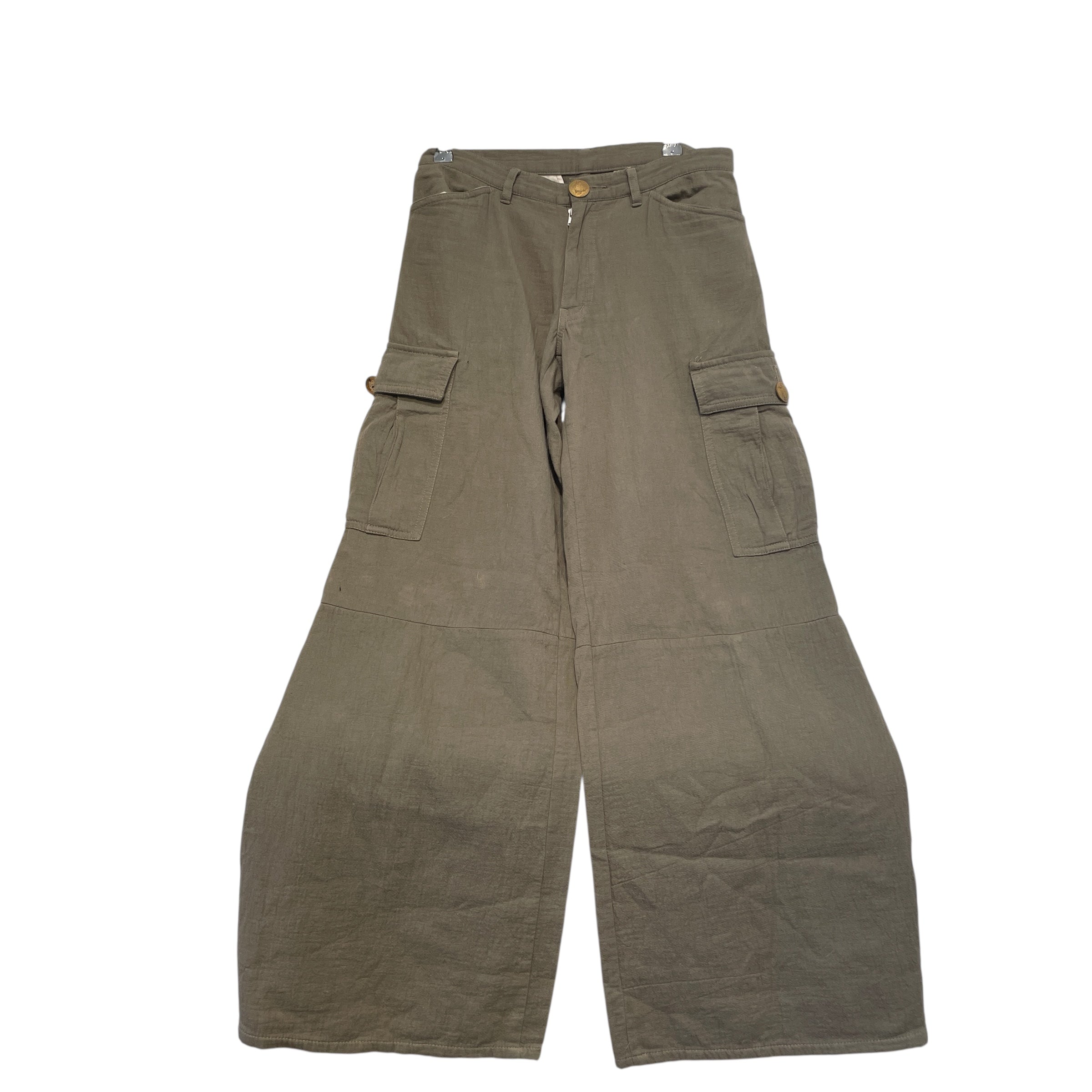 VERONICA/Pants/S/Nylon/GRN/ view 1