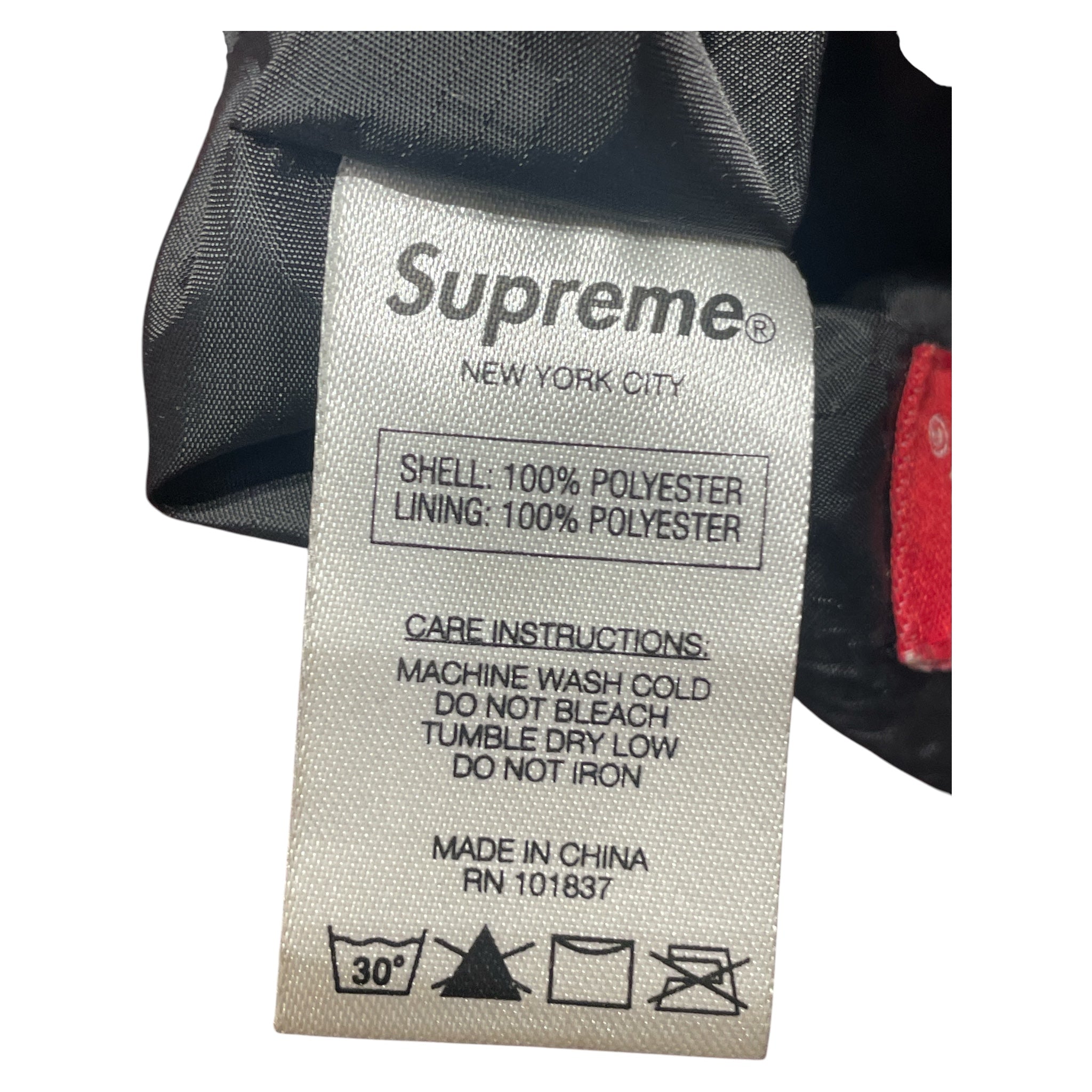 Supreme/Fleece Jkt/L/Cotton/RED/Floral Pattern/FW 2016 ROSES SHERPA FLEECE view 3