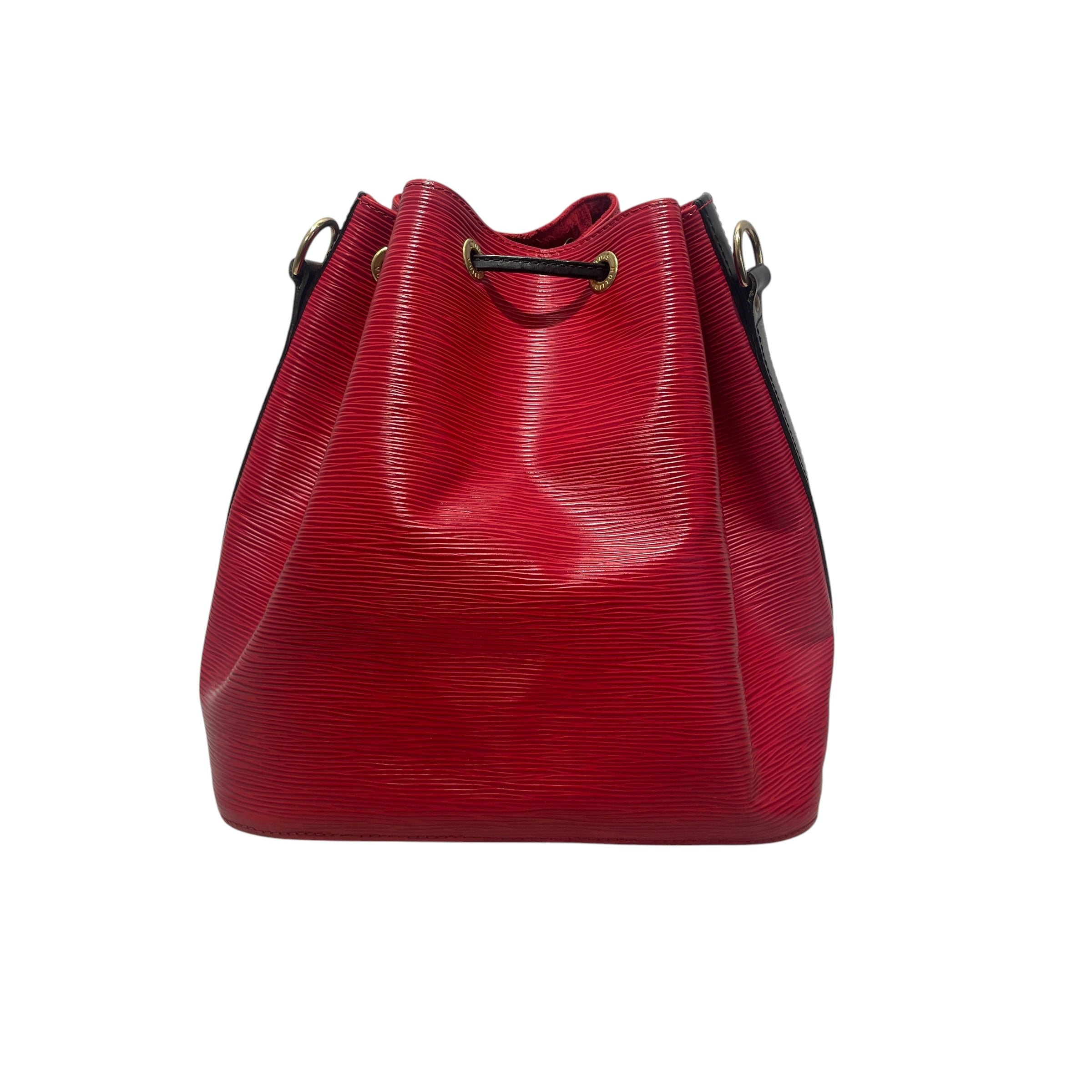 LOUIS VUITTON/Bag/Leather/RED/Petit Noe Epi Drawstring view 2