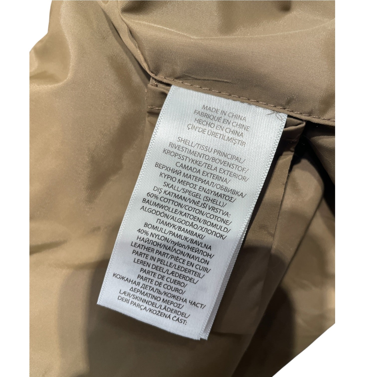 POLO RALPH LAUREN/Windbreaker/M/Nylon/NVY/Faille Hooded Anorak Jacket view 4