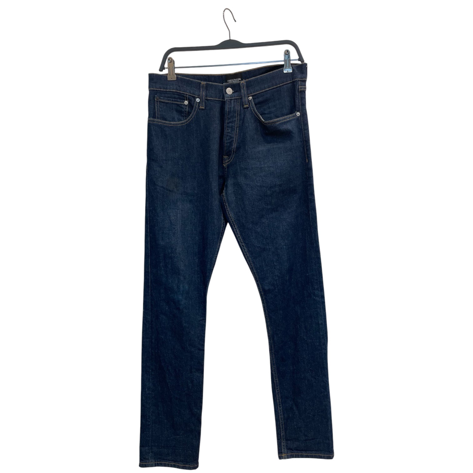Calvin Klein/Pants/30/Denim/NVY/Andy Warhol/red n whi pocket view 1