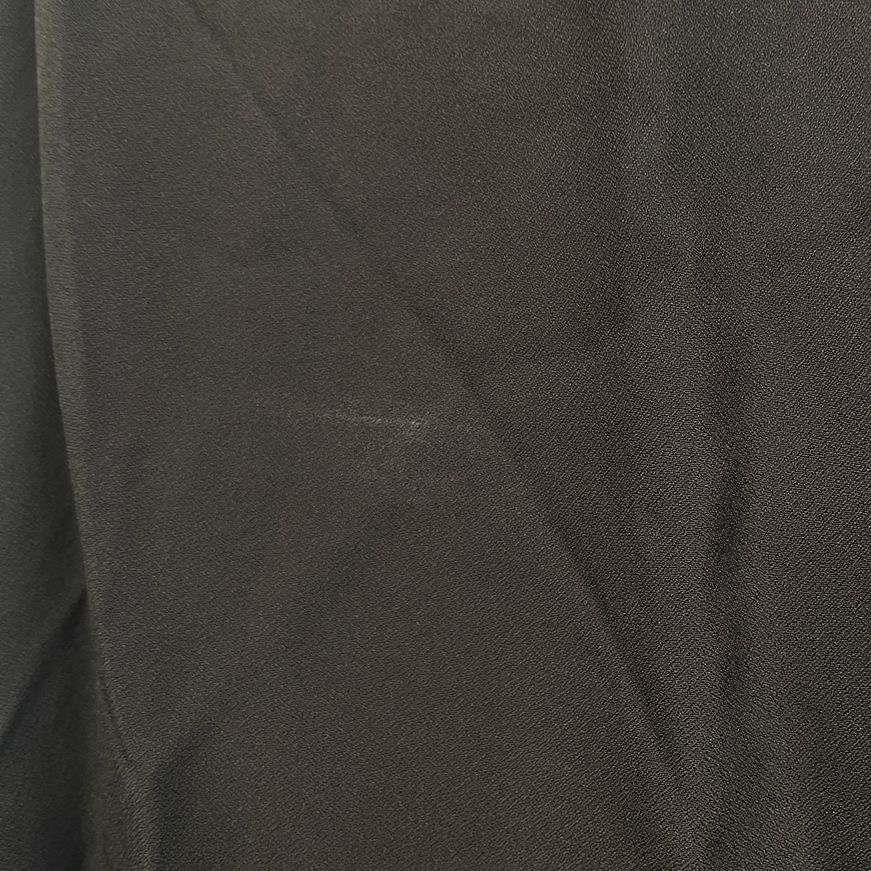 SAINT LAURENT/SL Dress/40/Polyester/BLK/SKINNY STRAP LONG DRESS view 7