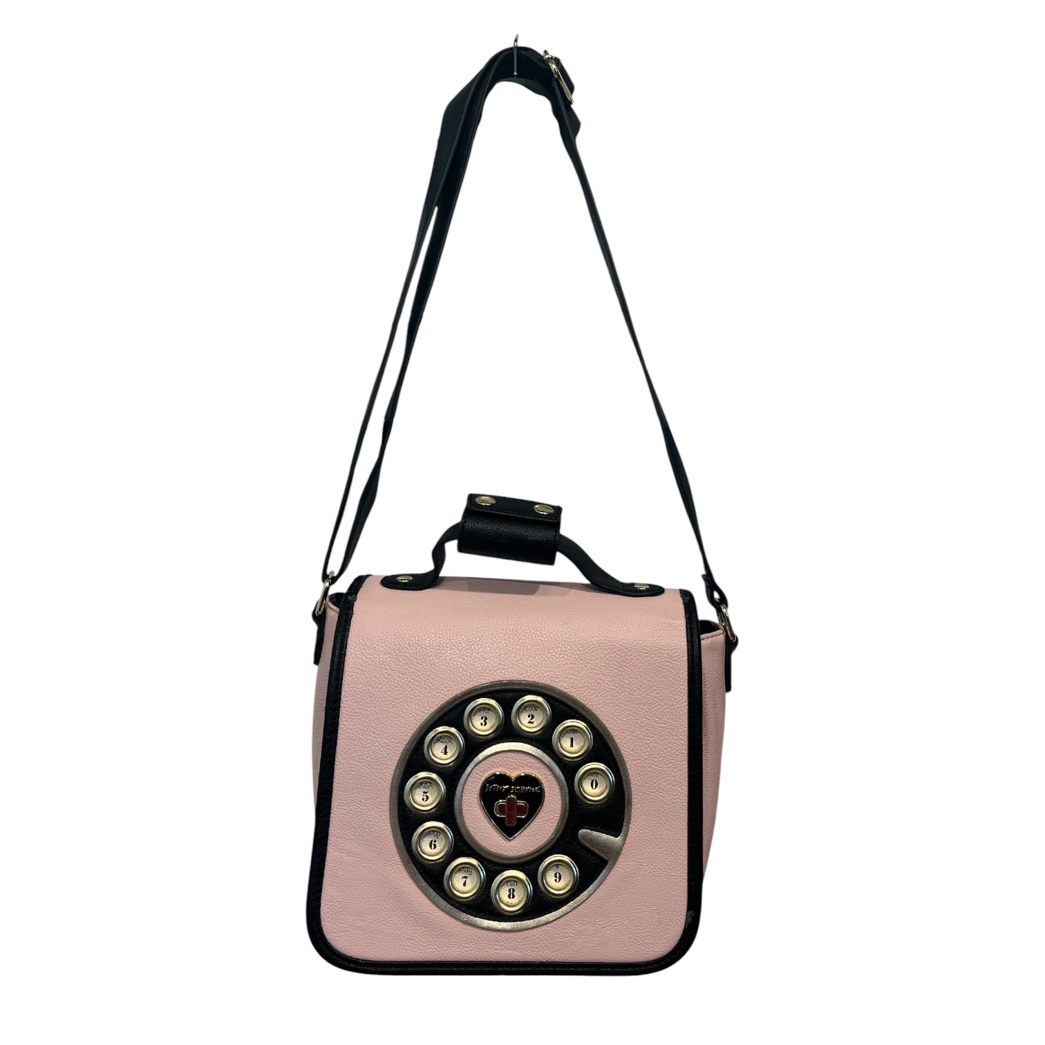BETSEY JOHNSON/Hand Bag/Leather/PNK/telephone bag view 1