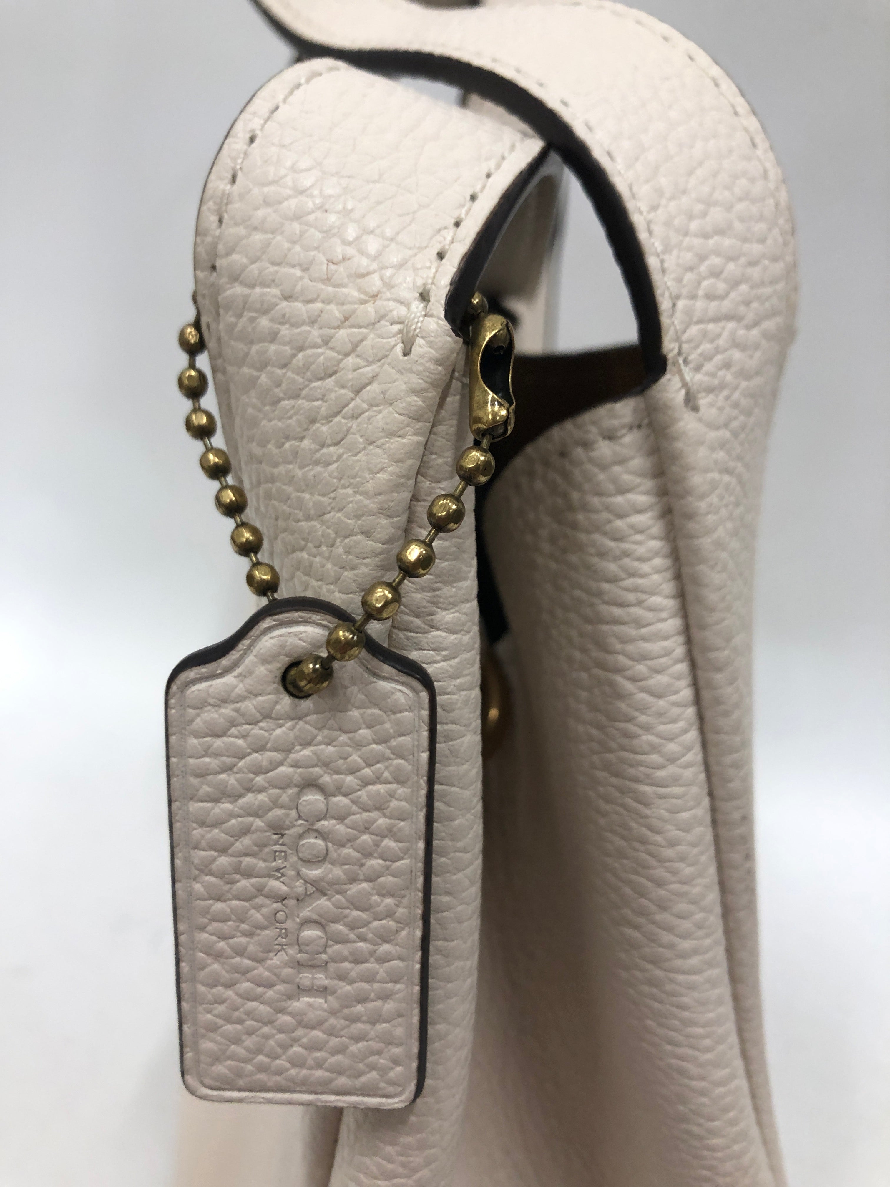 COACH/Tote Bag/Leather/CRM/HADLEY HOBO TOTE view 3