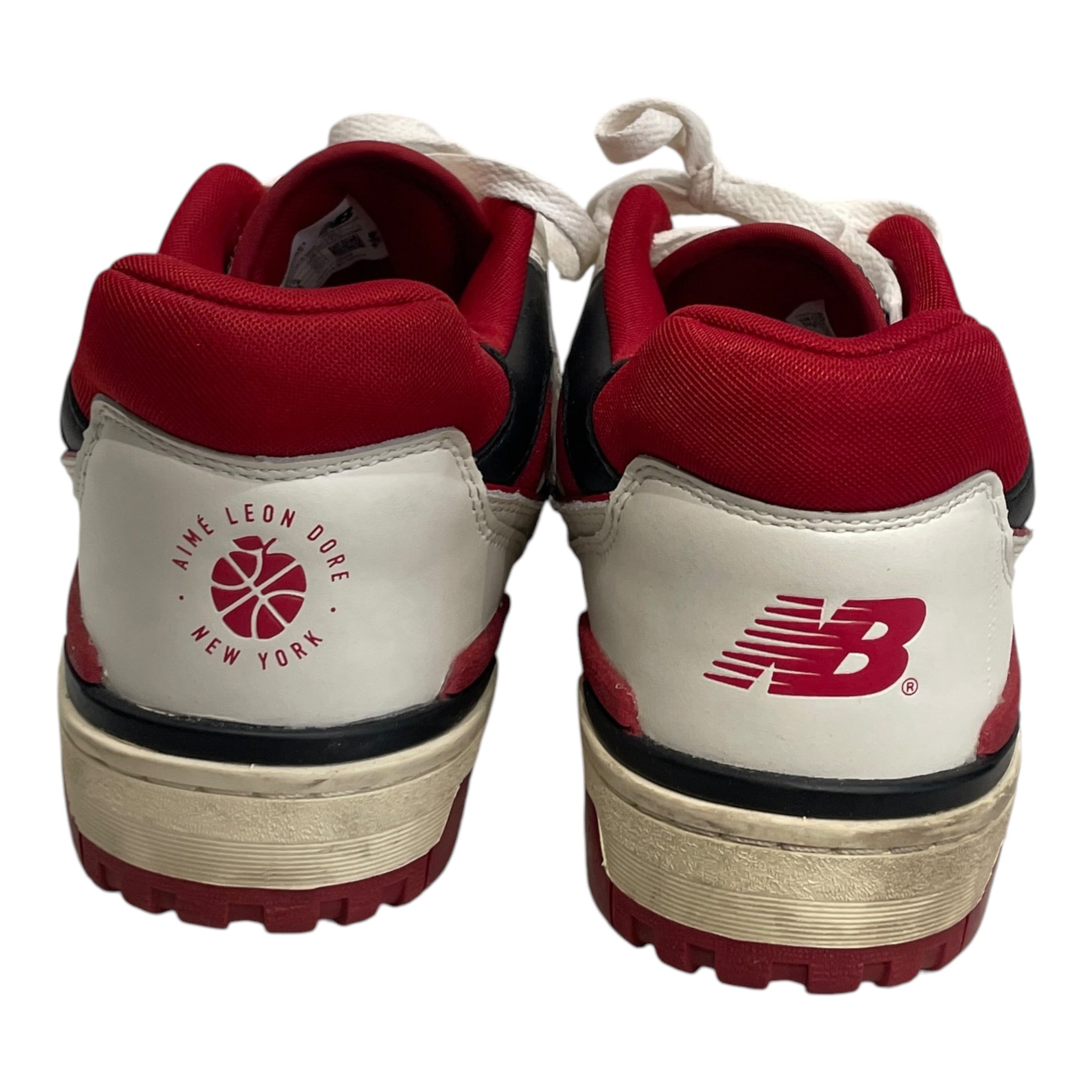 NEW BALANCE/AIME LEON DORE/Low-Sneakers/US 10/WHT/RED CONTRAST 550 view 3
