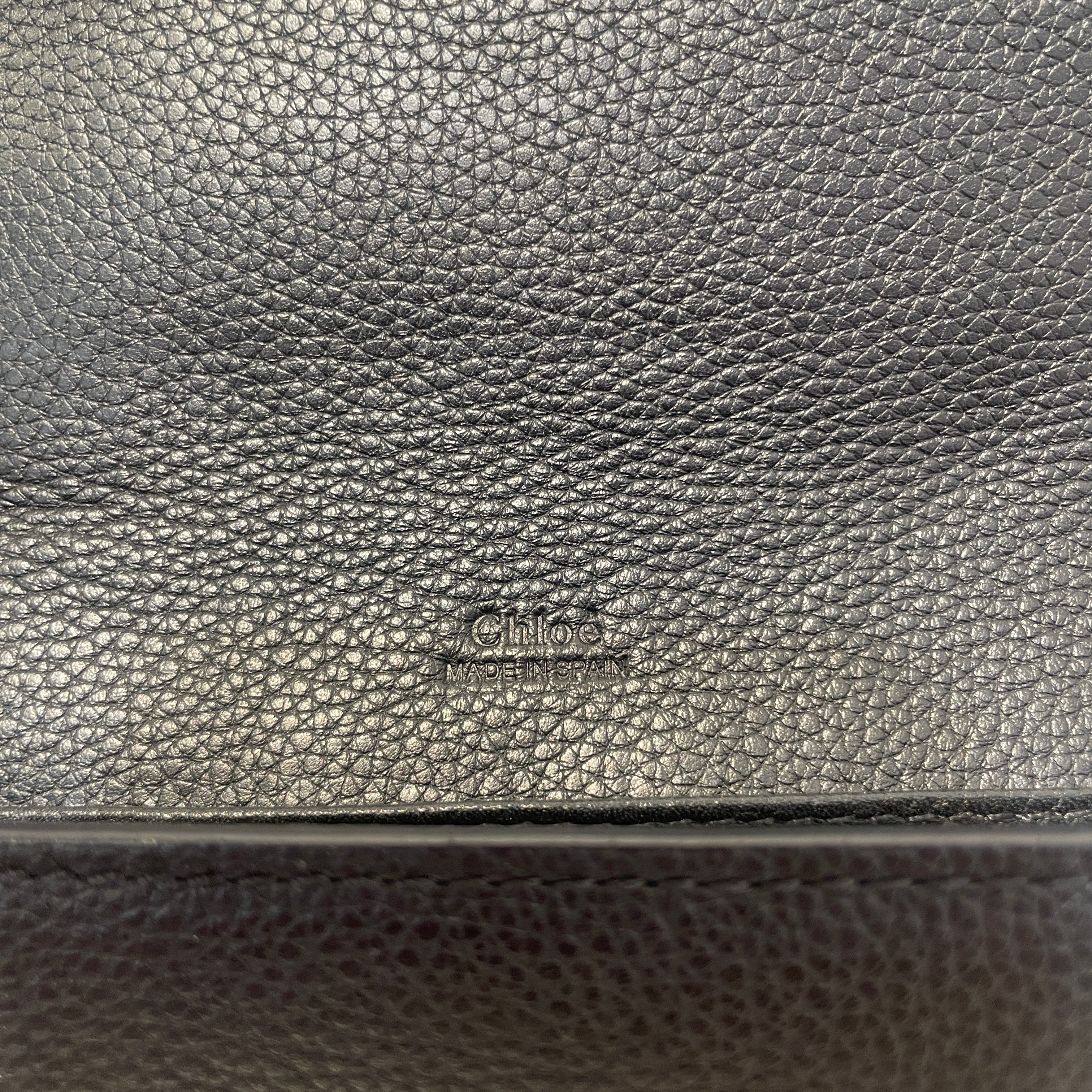 Chloe/Long Wallet/Leather/BLK/L's/Paraty Continental Wallet view 5