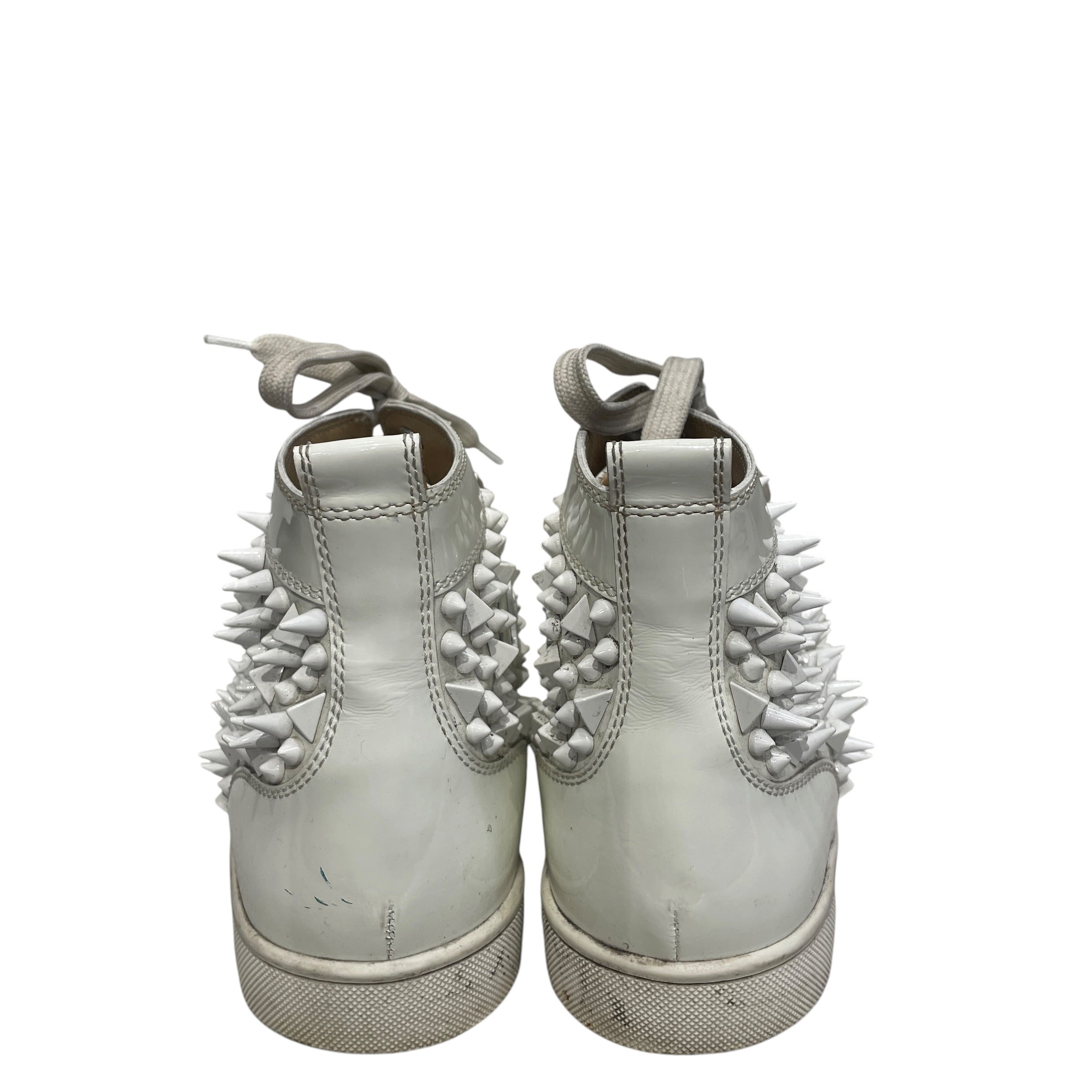 Christian Louboutin/Hi-Sneakers/EU 43.5/Leather/WHT/GLOSSY WHT view 3