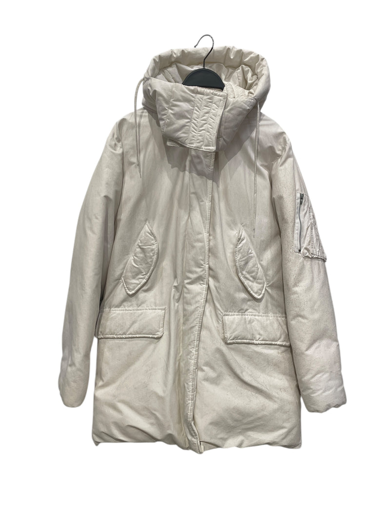 Helmut Lang/Puffer Jkt/40/Cotton/WHT/