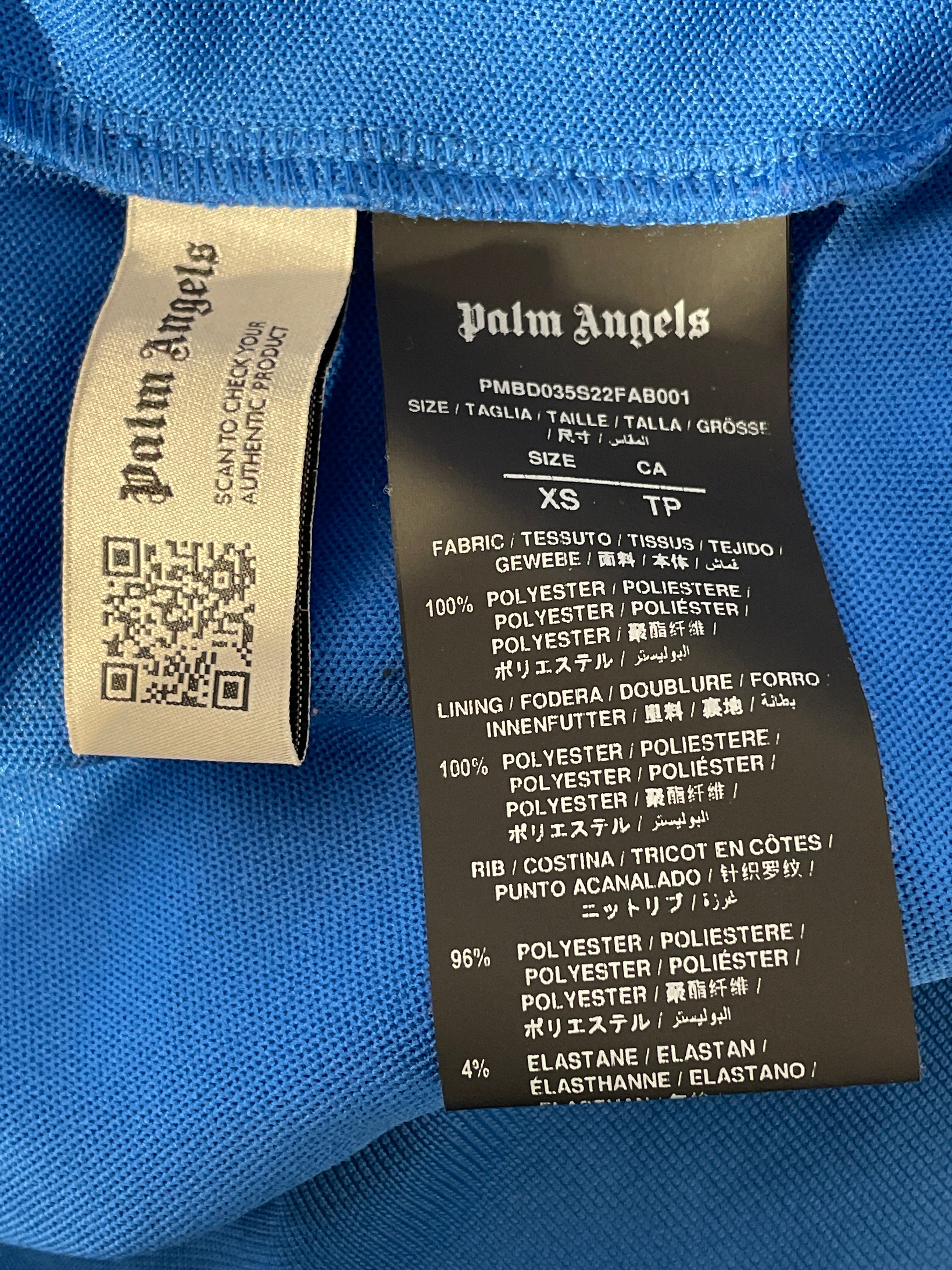 Palm Angels/Jacket/M/Cotton/BLU/Stripe/PAL,M ANGELS T&B SET view 4