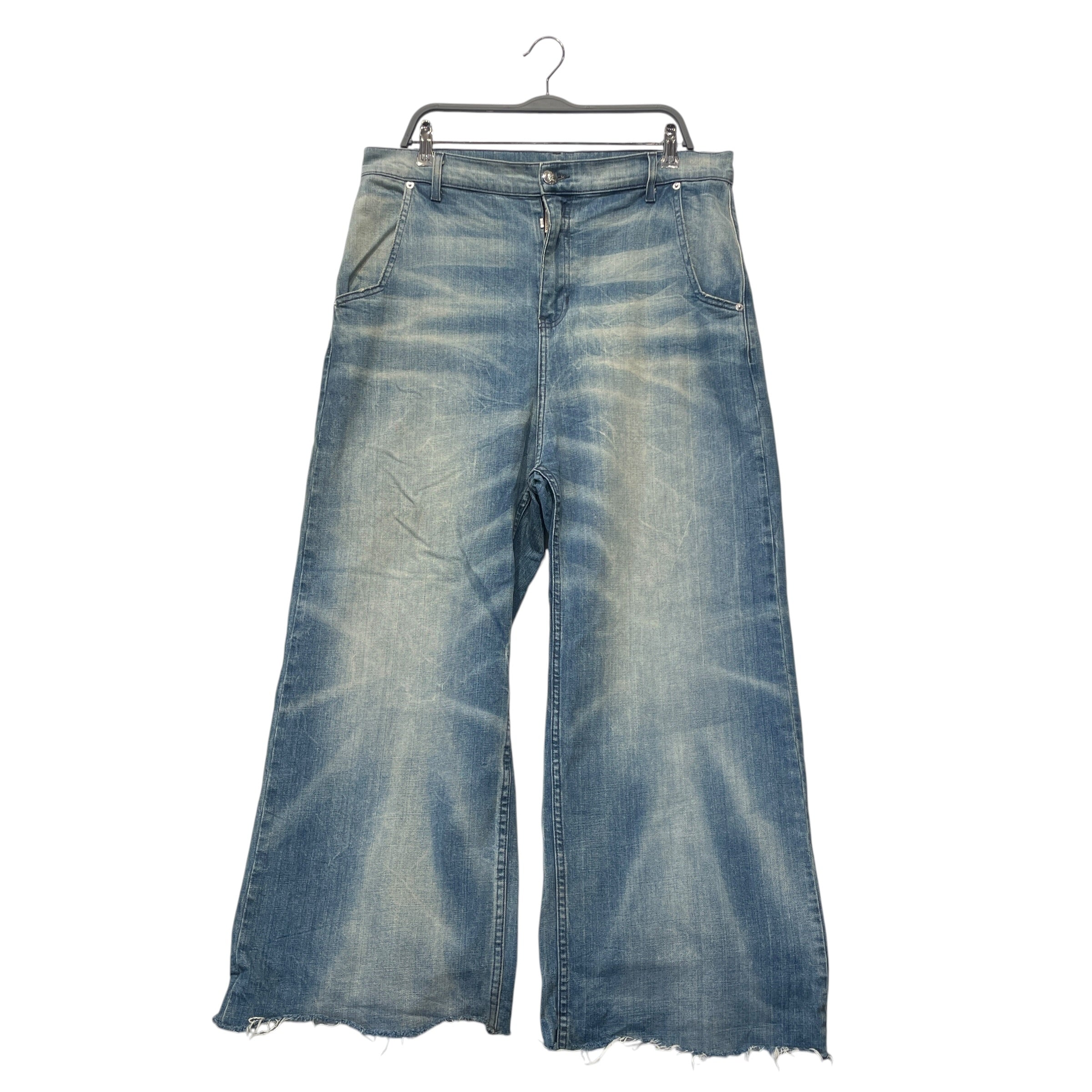 HELLSTAR/Pants/36/Cotton/IDG/WIDE LEG MED WASH FADED view 1