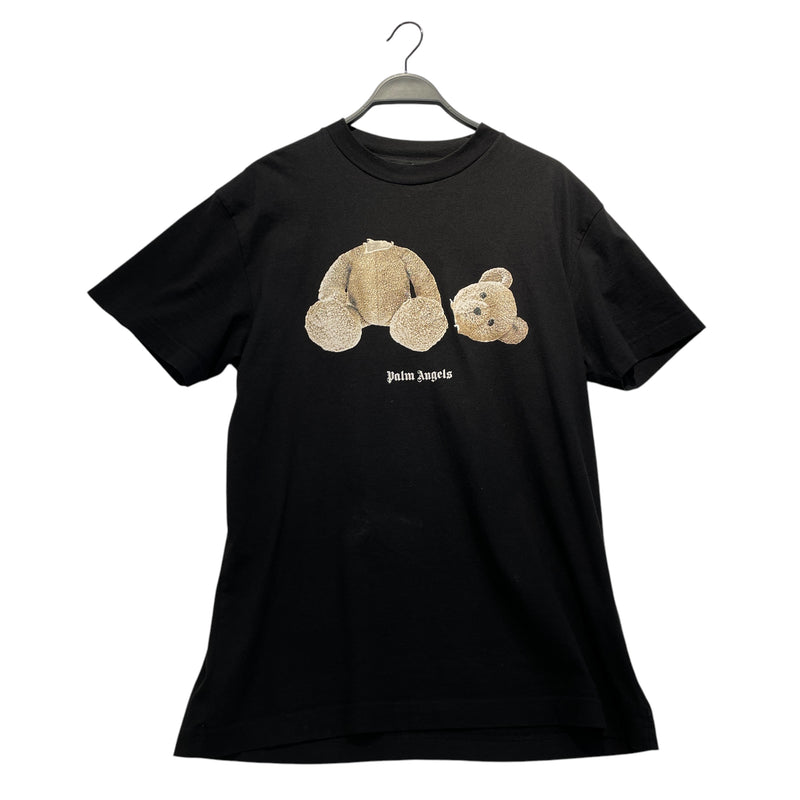 Palm Angels/T-Shirt/L/Cotton/BLK/Graphic/Teddy Bear