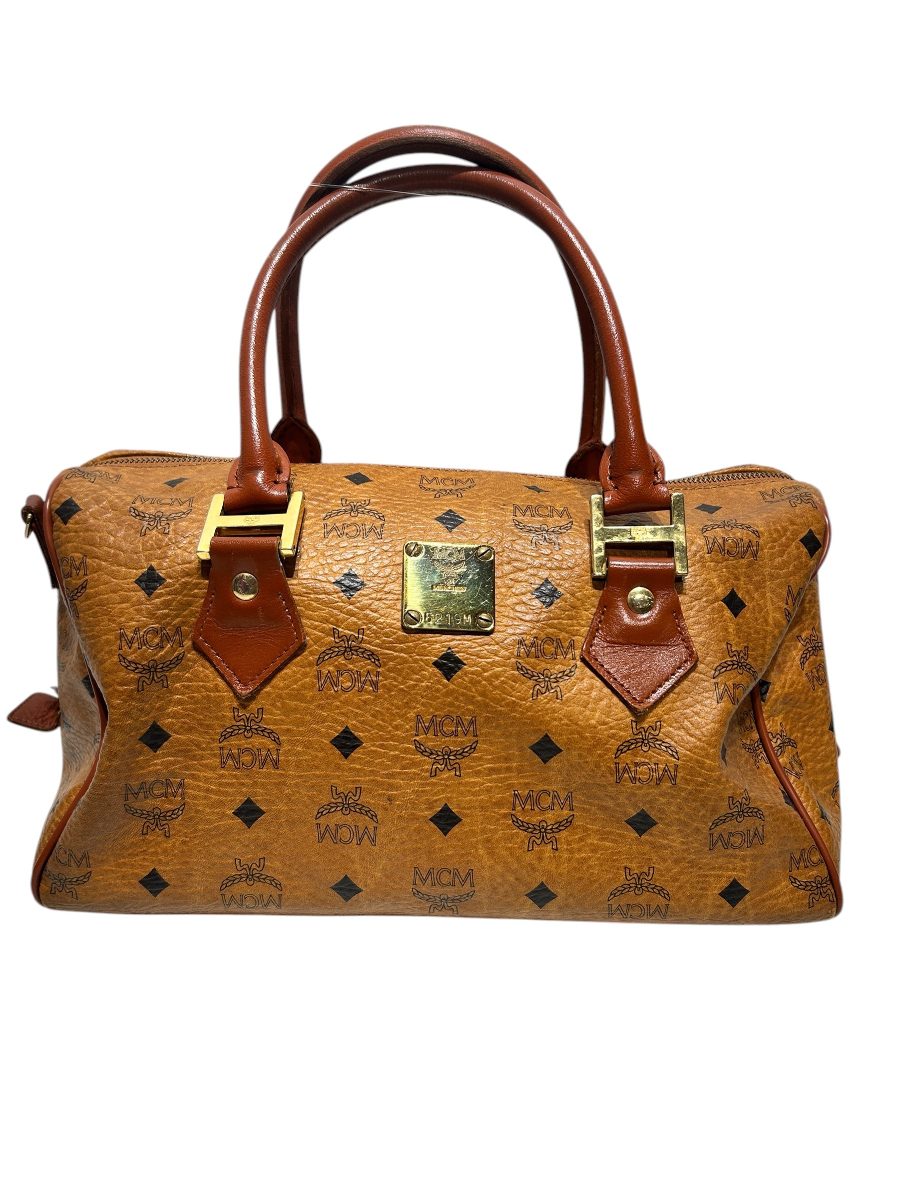 MCM/Hand Bag/Leather/BRW/ view 1