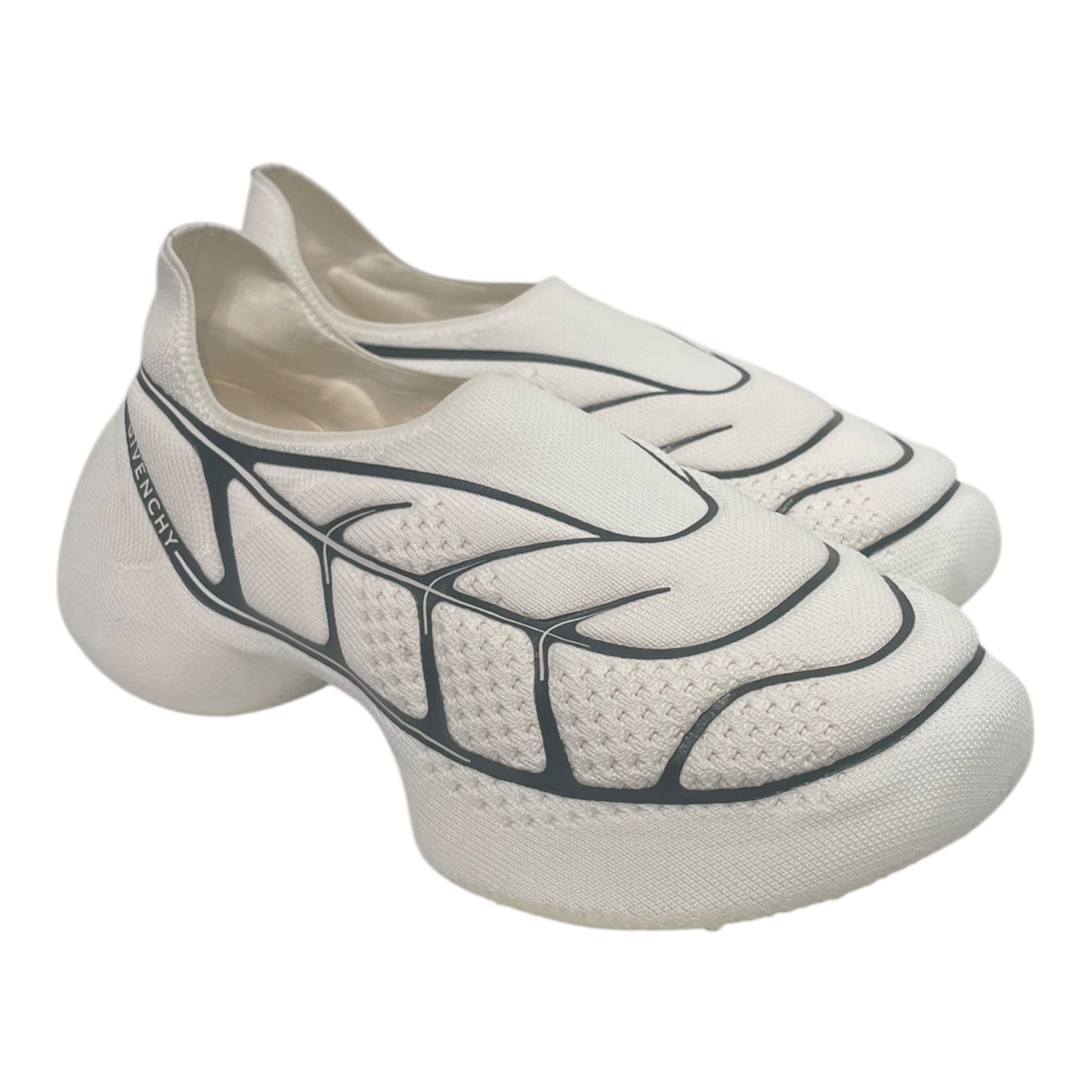 GIVENCHY/Shoes/US 7.5/WHT/givenchy tk360 low top view 1