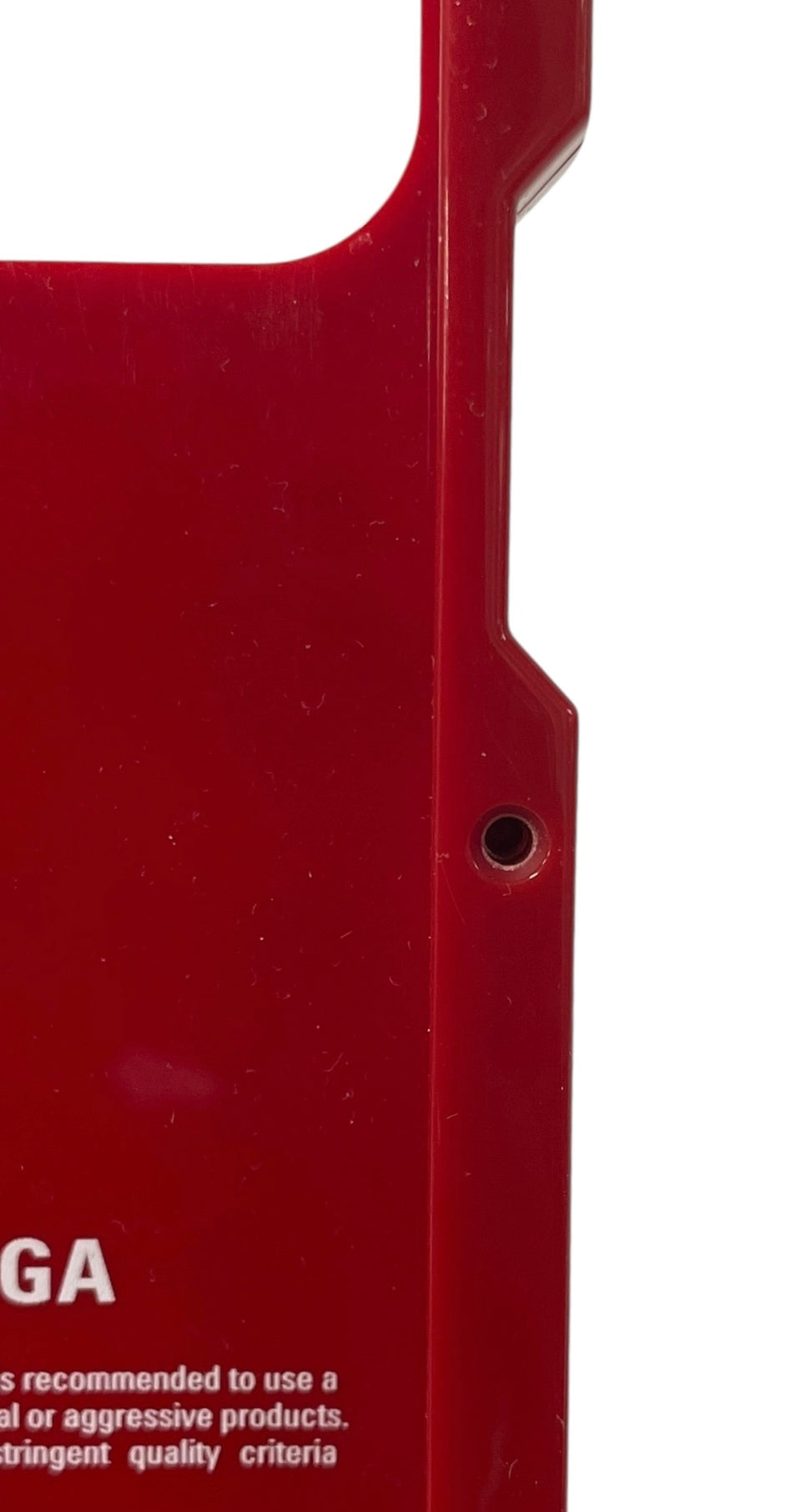 BALENCIAGA/Cotton/RED/iPhone 12  w/ SCREWDRIVER view 5