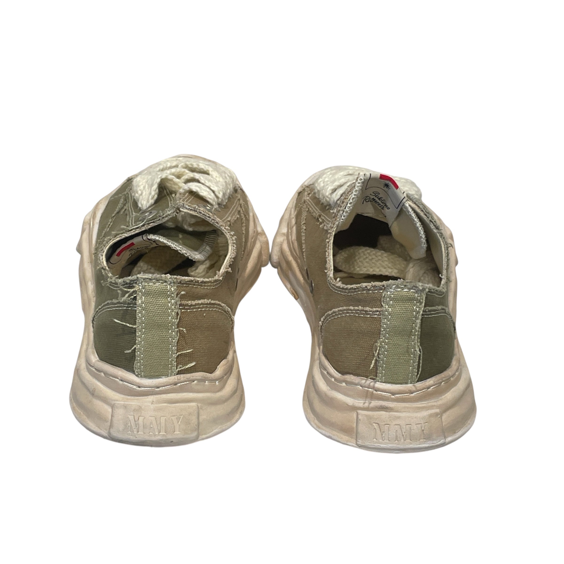 MIHARA YASUHIRO/Low-Sneakers/EU 43/Cotton/KHK/ view 5
