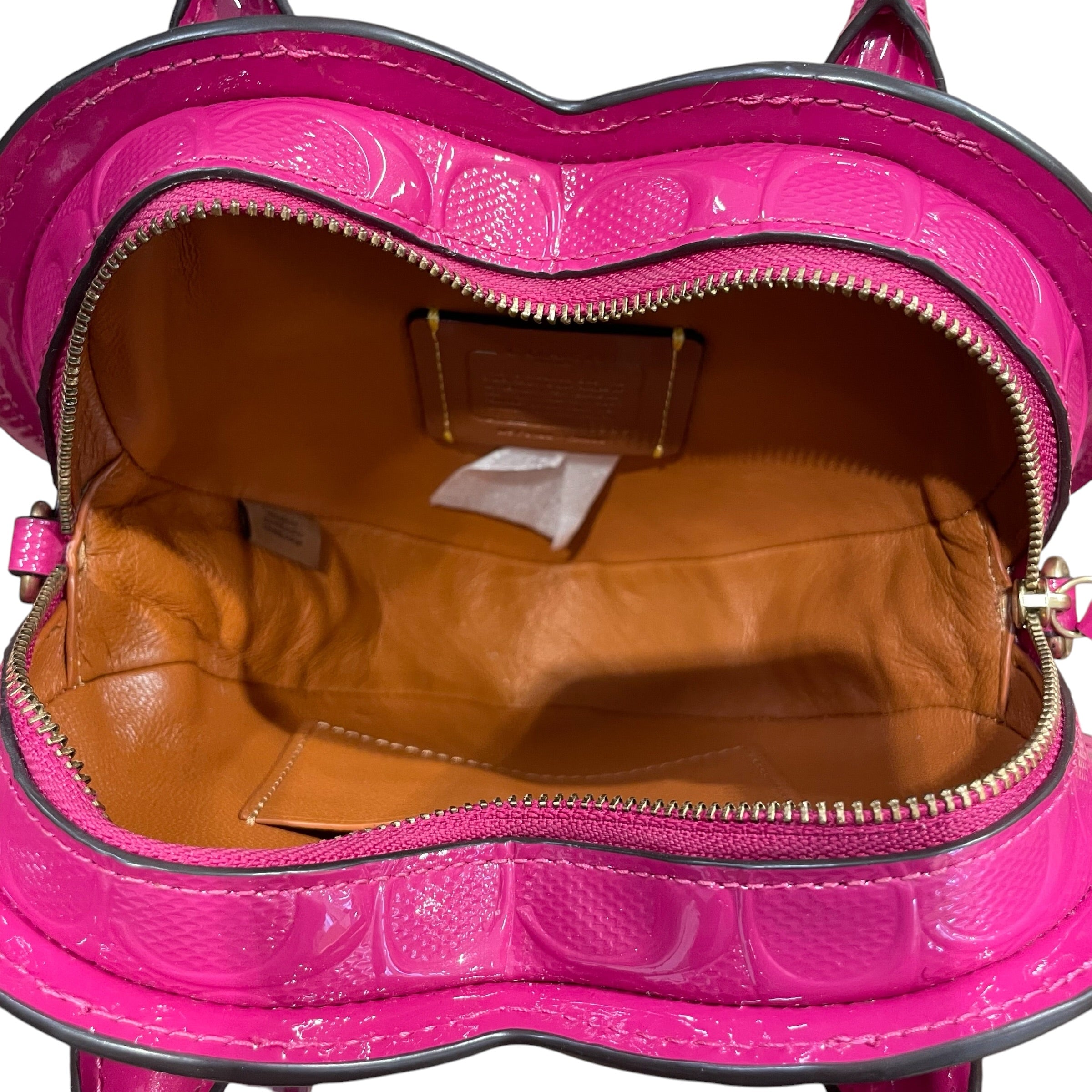 COACH/Cross Body Bag/Monogram/PNK/Monogram Heart Bag view 7