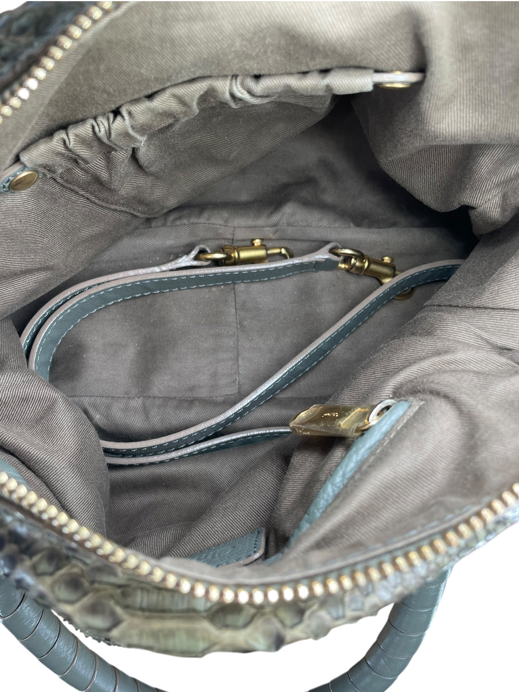 Chloe/Bag/Animal Pattern/Leather/GRN/MARCIE SNAKESKIN view 4