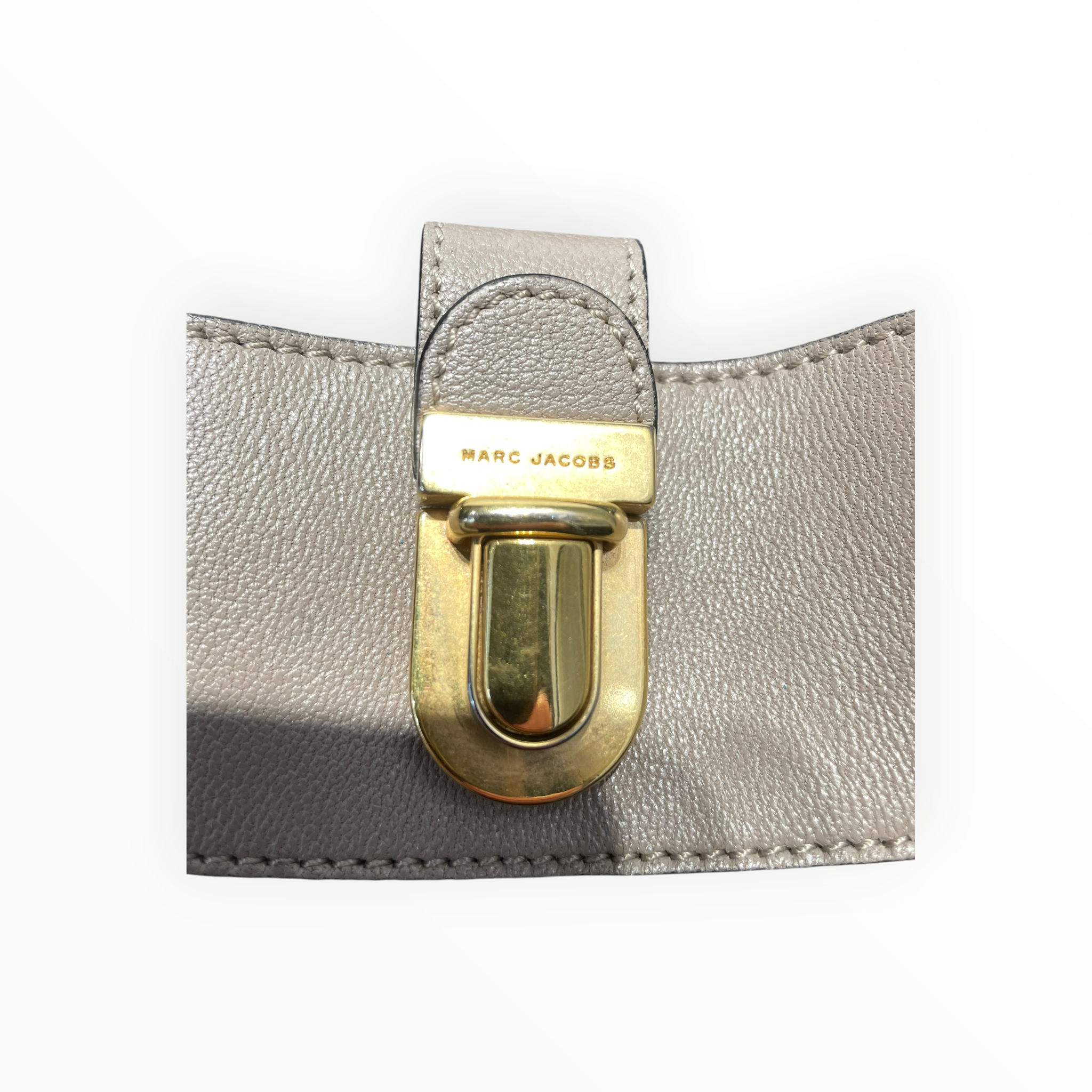 MARC JACOBS/Tote Bag/Leather/BLK/BEIGE ACCENTS view 4