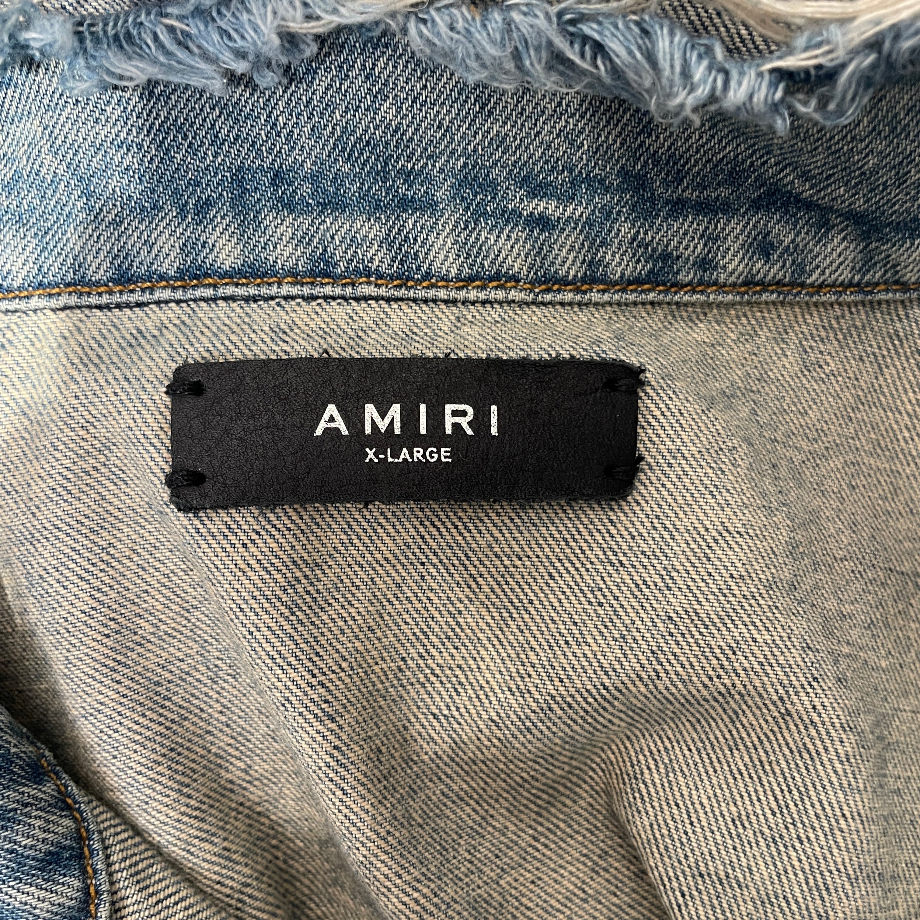AMIRI/Denim Jkt/XL/Denim/BLU/Graphic/Pegasus Jacket view 3