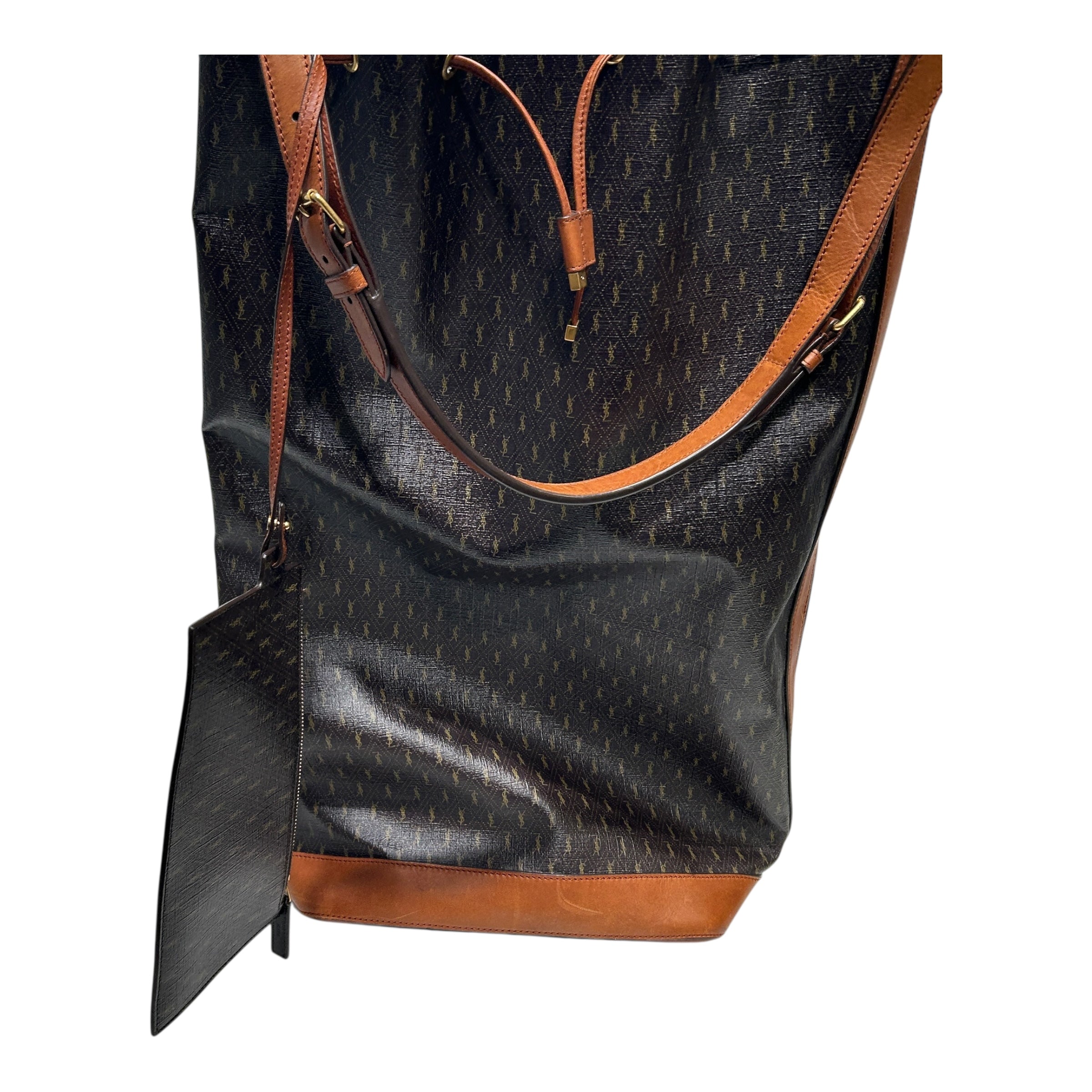 SAINT LAURENT/Tote Bag/Monogram/Leather/BRW/ view 13