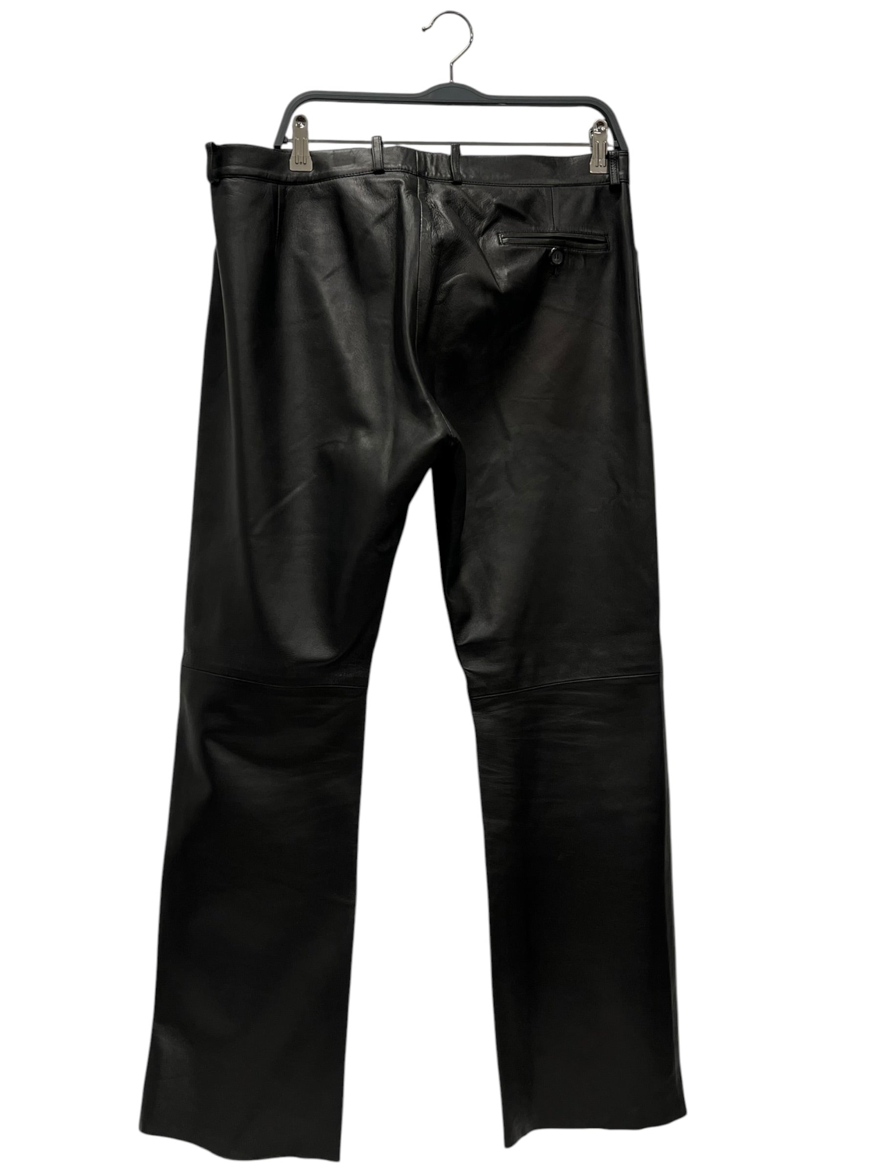 Jean Grabriel/Bootcut Pants/50/Leather/BLK/ view 2