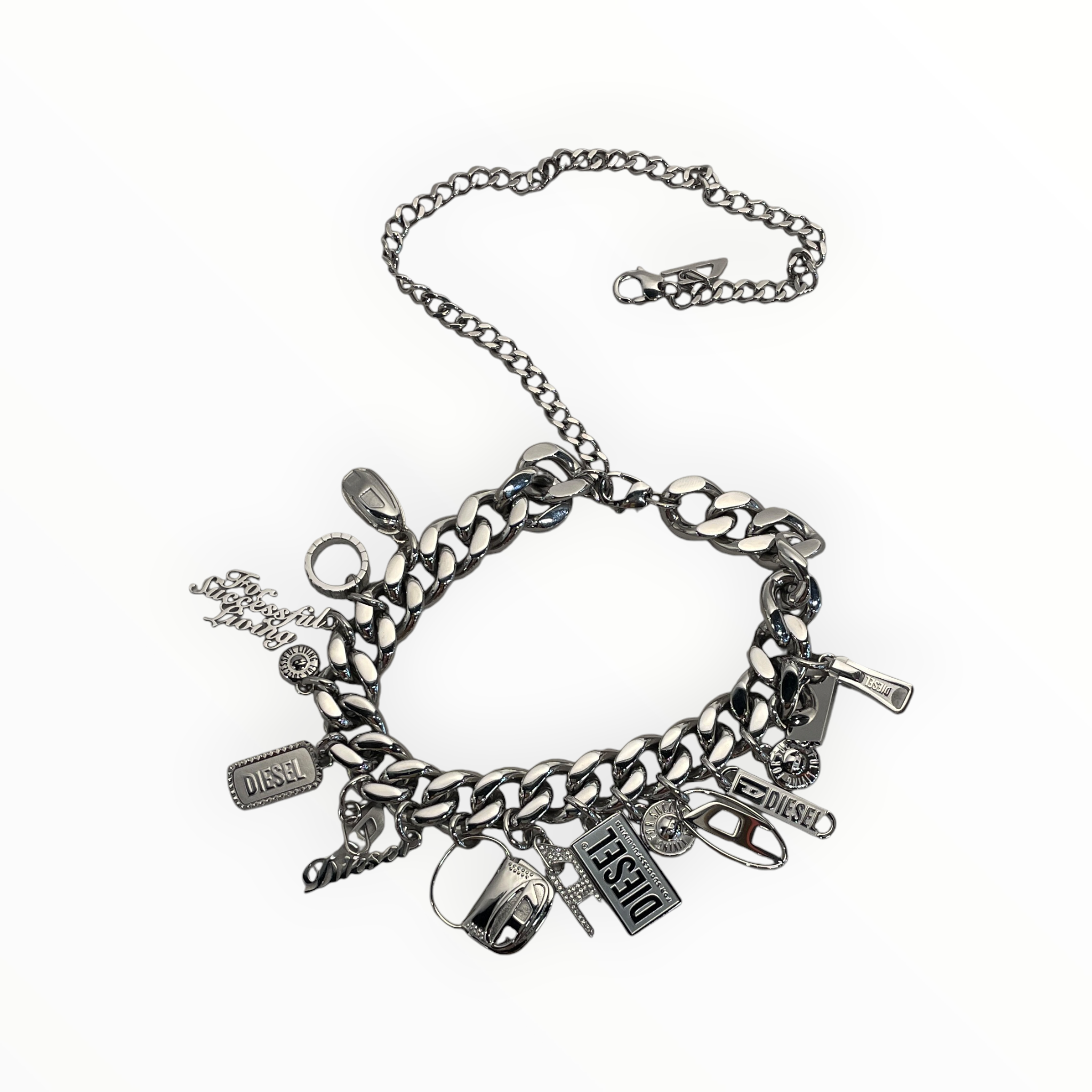 DIESEL/Necklace/Stainless/SLV/L's/ view 1