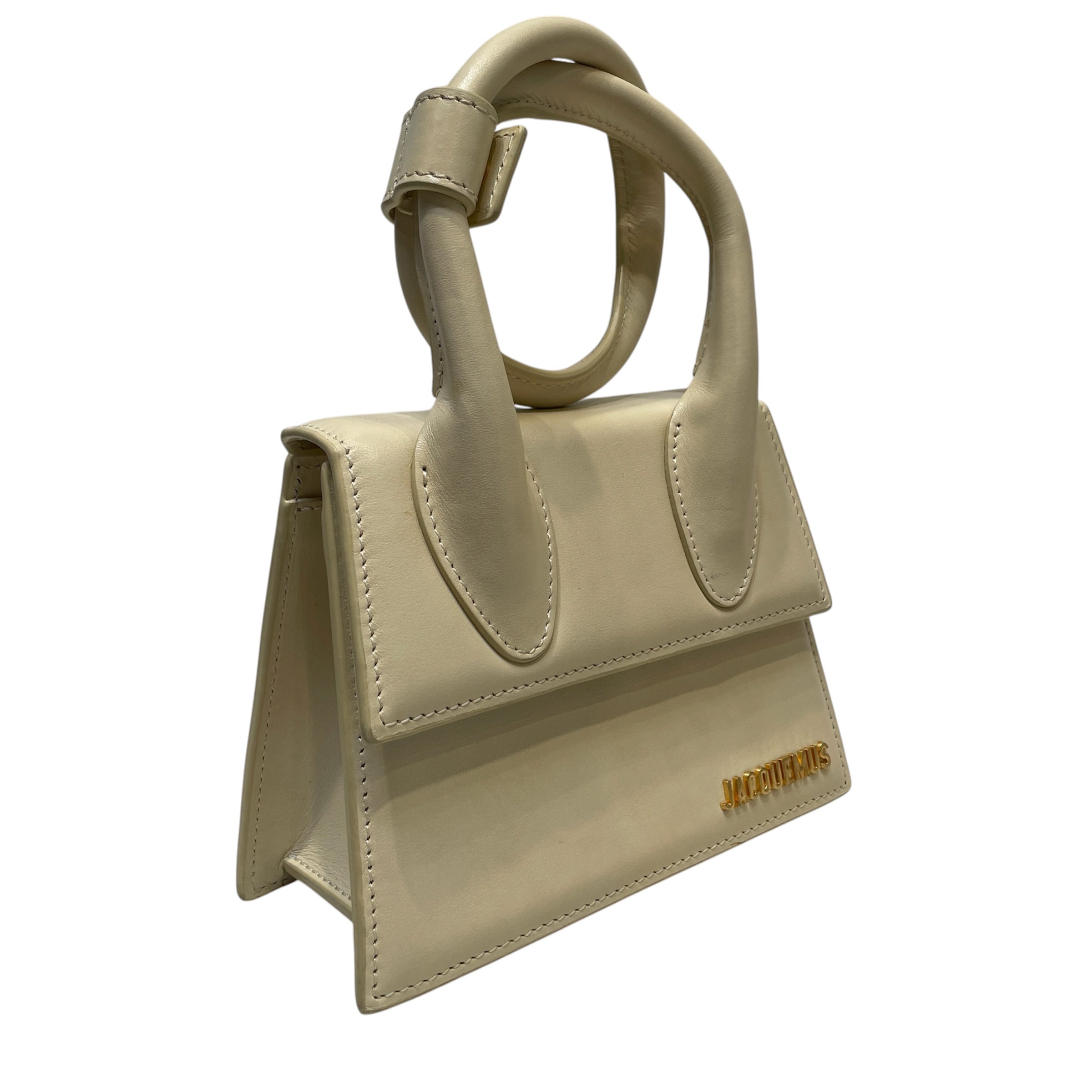 JACQUEMUS/Hand Bag/Leather/CRM/LE CHIQUITO view 3