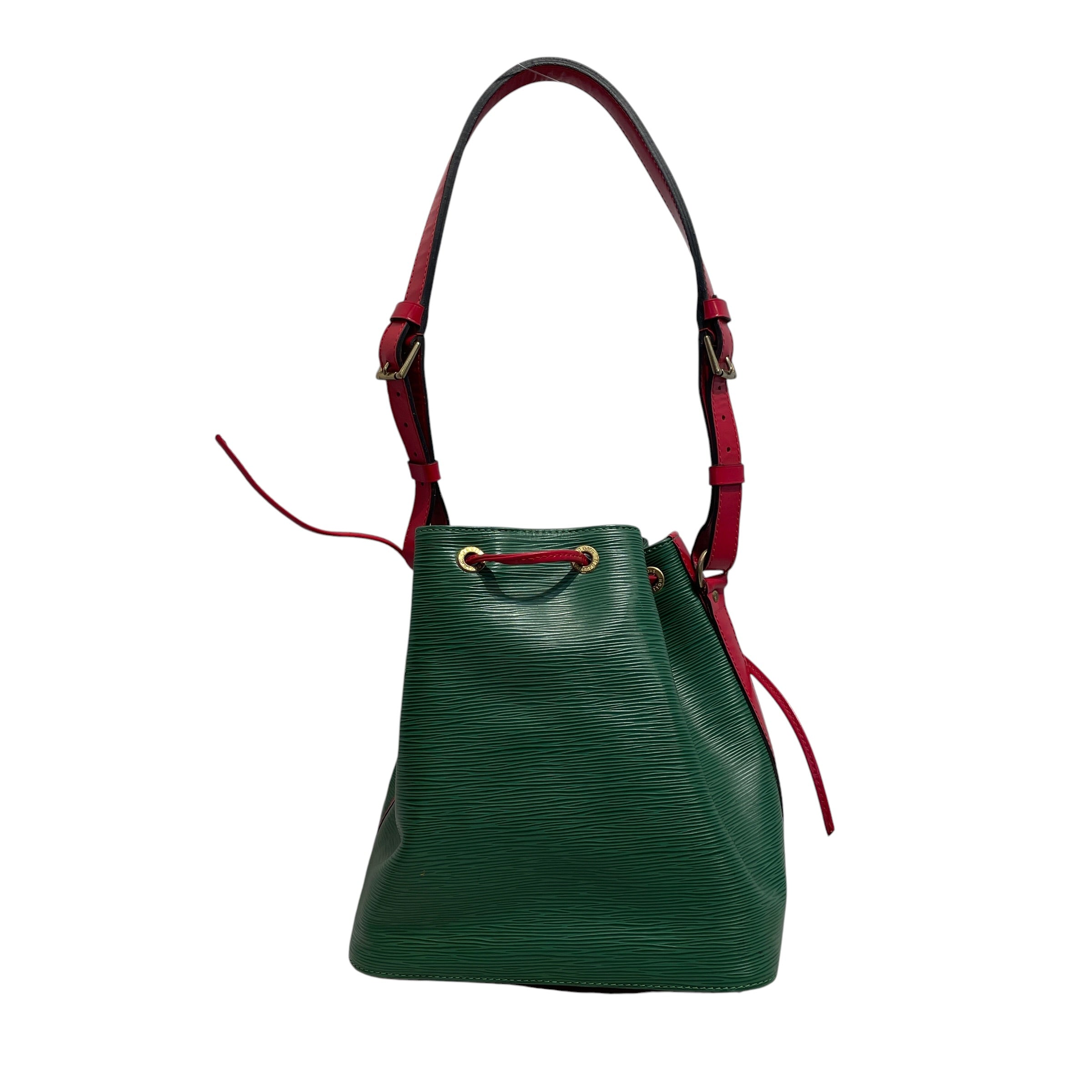 LOUIS VUITTON/Cross Body Bag/Leather/GRN/Epi Petit Noe Shoulder Bag view 2