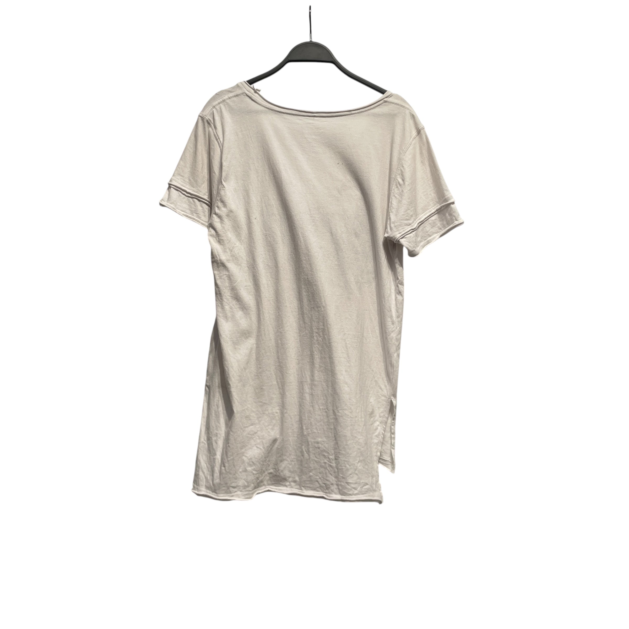 Roen/T-Shirt/L/Cotton/WHT/Graphic/ORANGE/BLK view 2