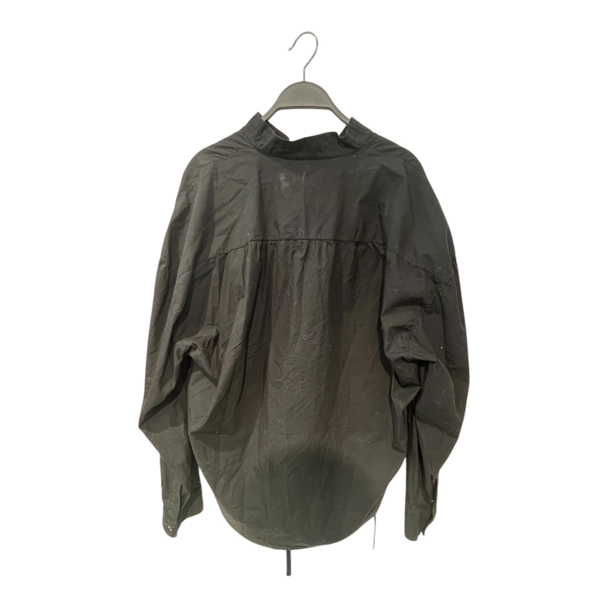 LEMAIRE/Shirt/40/Cotton/BLK/FLAT COLLAR BUTTONDOWN view 2