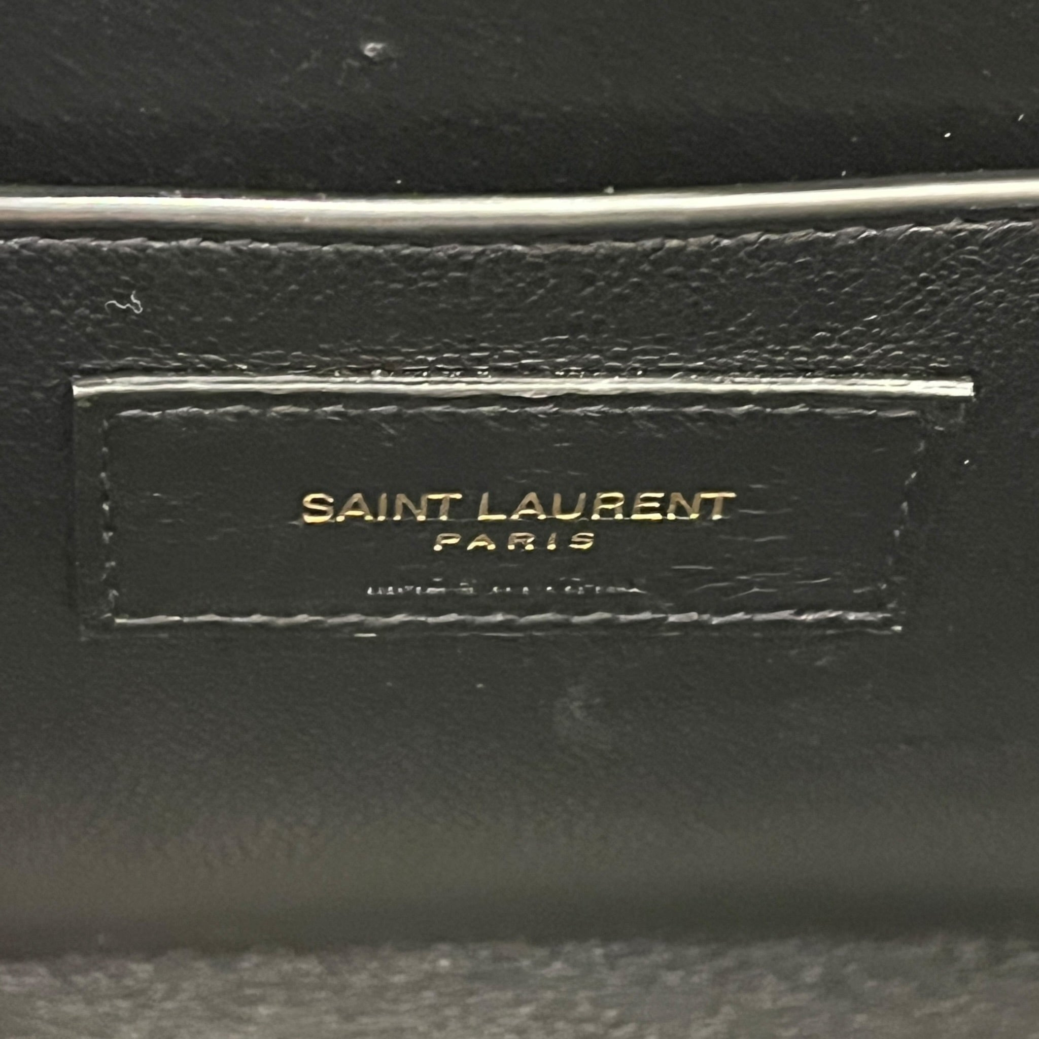 SAINT LAURENT/Hand Bag/Leather/BLK/Manhattan Shoulder Bag view 5