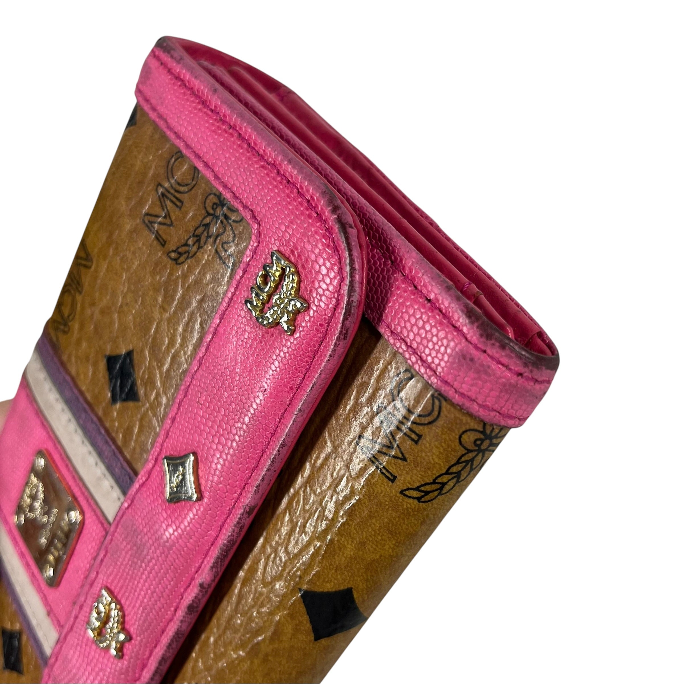 MCM/Long Wallet/All Over Print/Leather/MLT/Visetos Trifold Wallet view 5