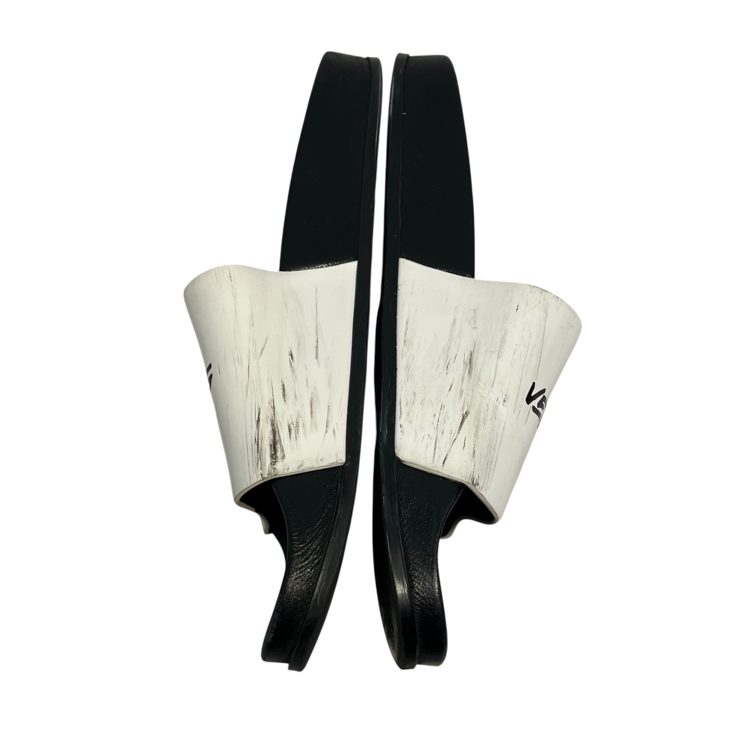 VETEMENTS/Sandals/EU 38/WHT/LOGO SLIDES view 3