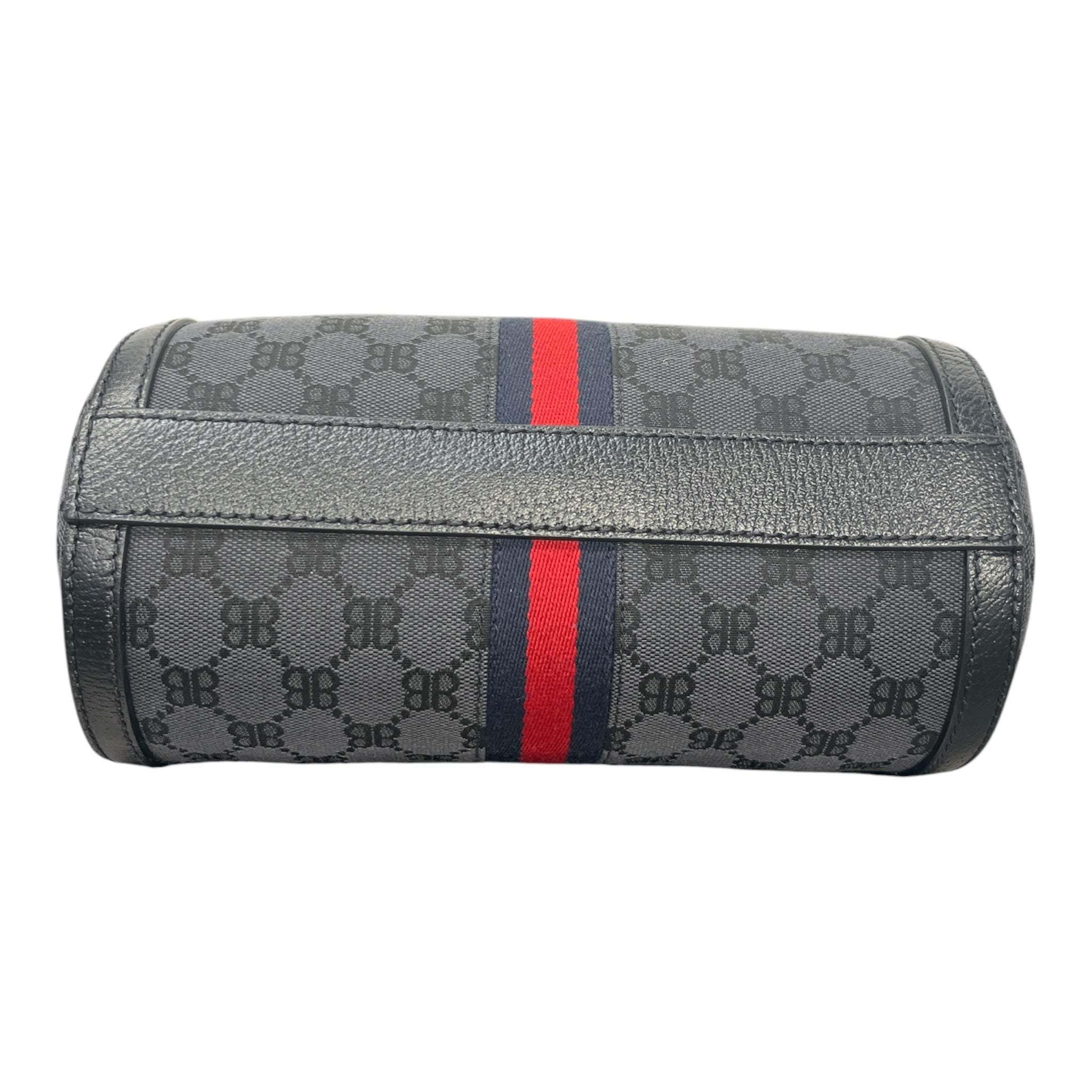 BALENCIAGA/Hand Bag/Monogram/Leather/BLK/BB X GUCCI HACKER PROJECT view 3