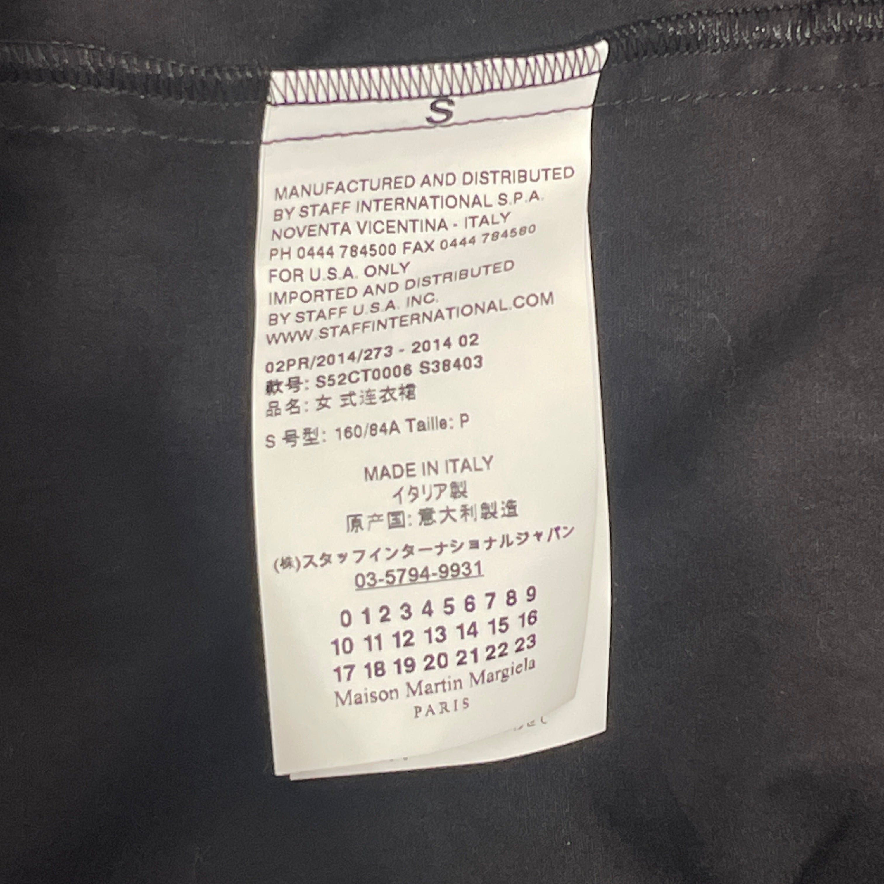 MM6/Dress/S/Cotton/BLK/ view 4