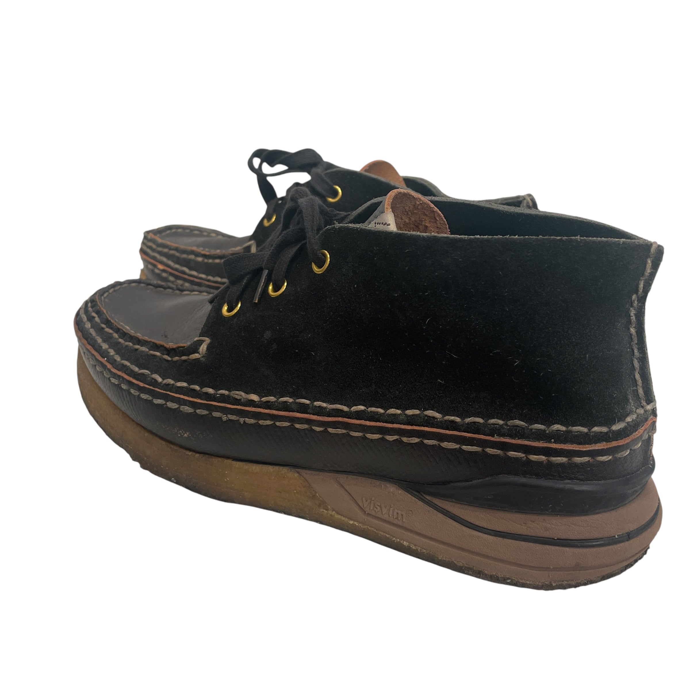 visvim/Shoes/US 9/Suede/BLK/U-Tip/BOAT view 2
