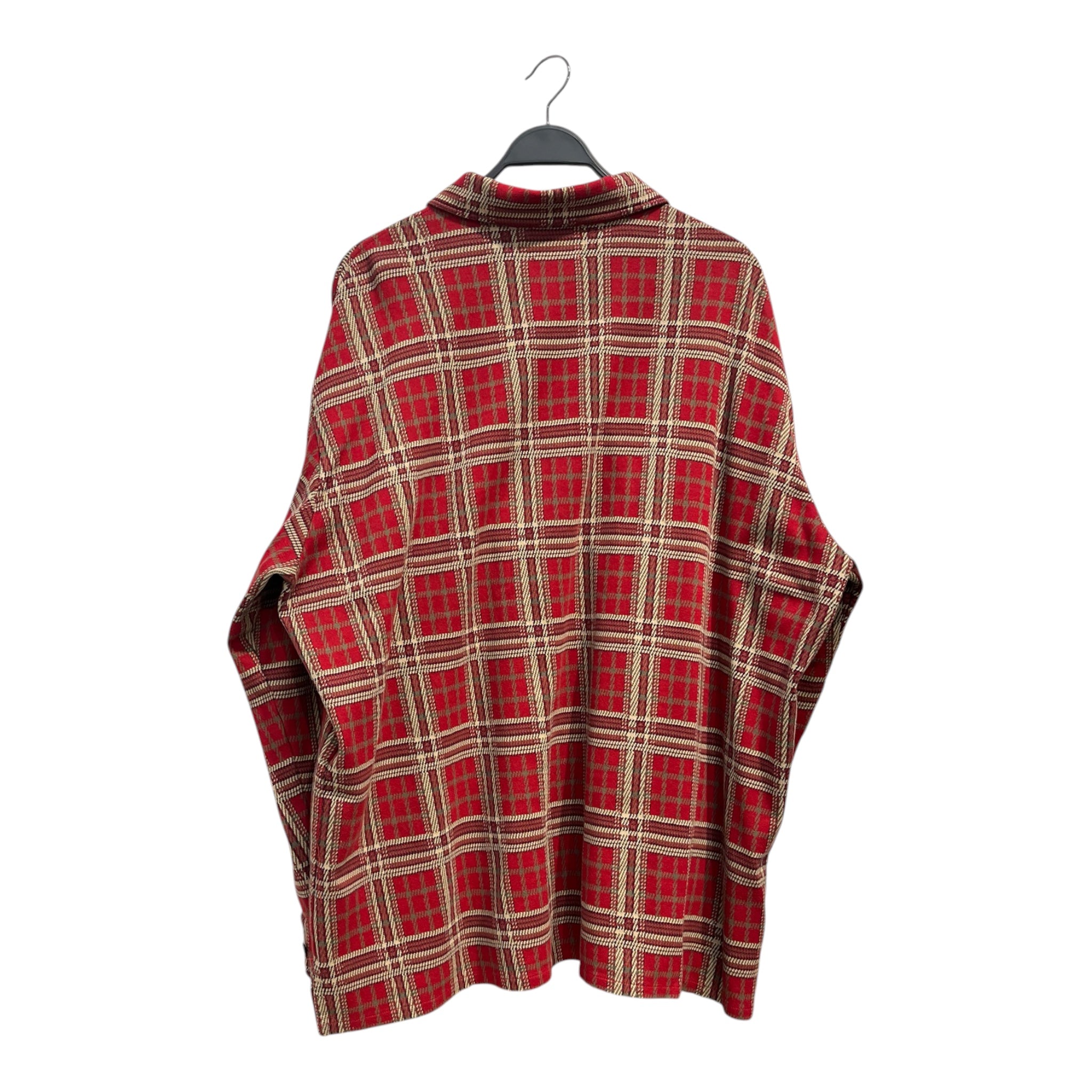 ISABEL MARANT/LS Shirt/XL/Cotton/RED/Plaid/IM EMBROIDERED view 2