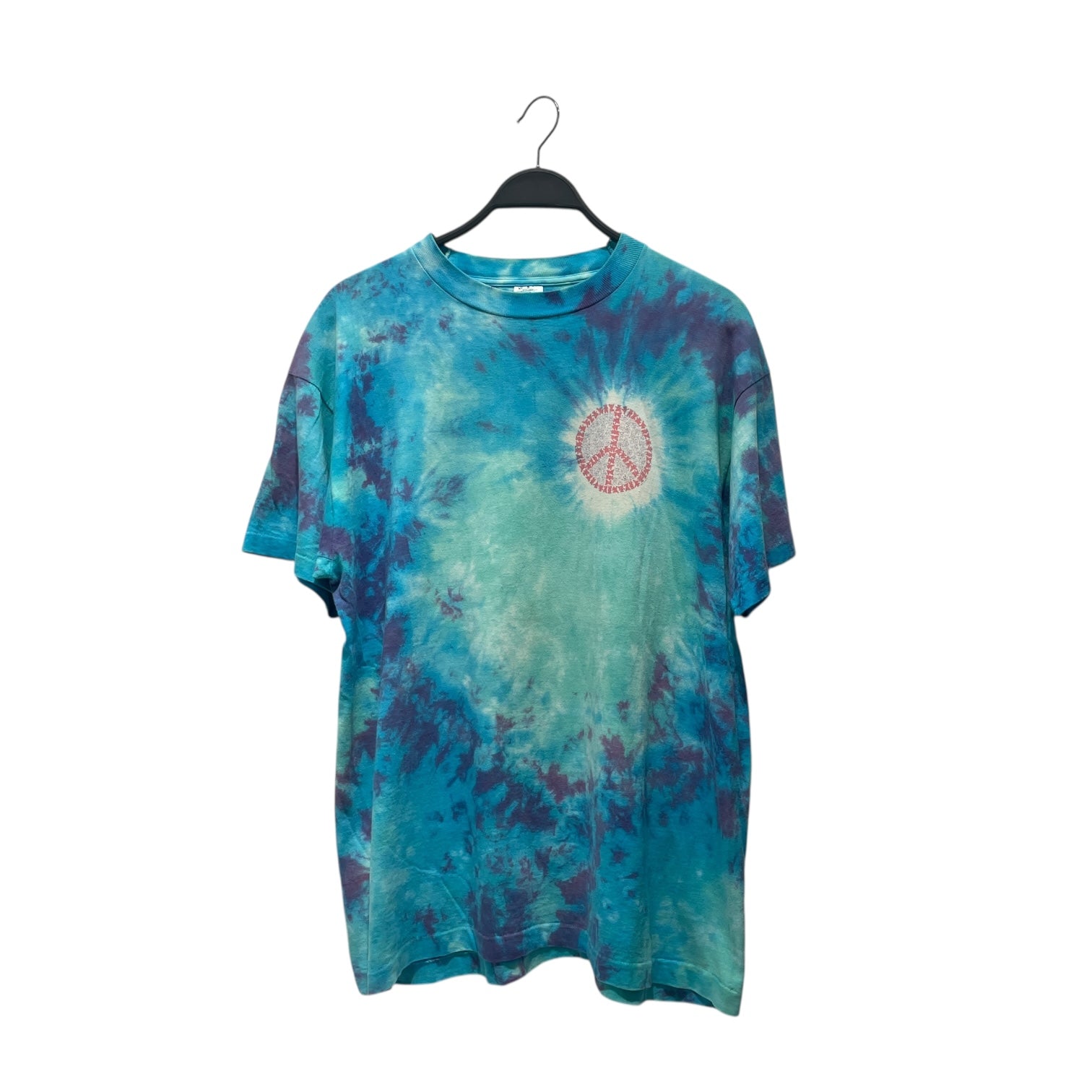 Vintage/T-Shirt/XL/Cotton/BLU/All Over Print/1990 GRATEFUL DEAD PEACE view 1